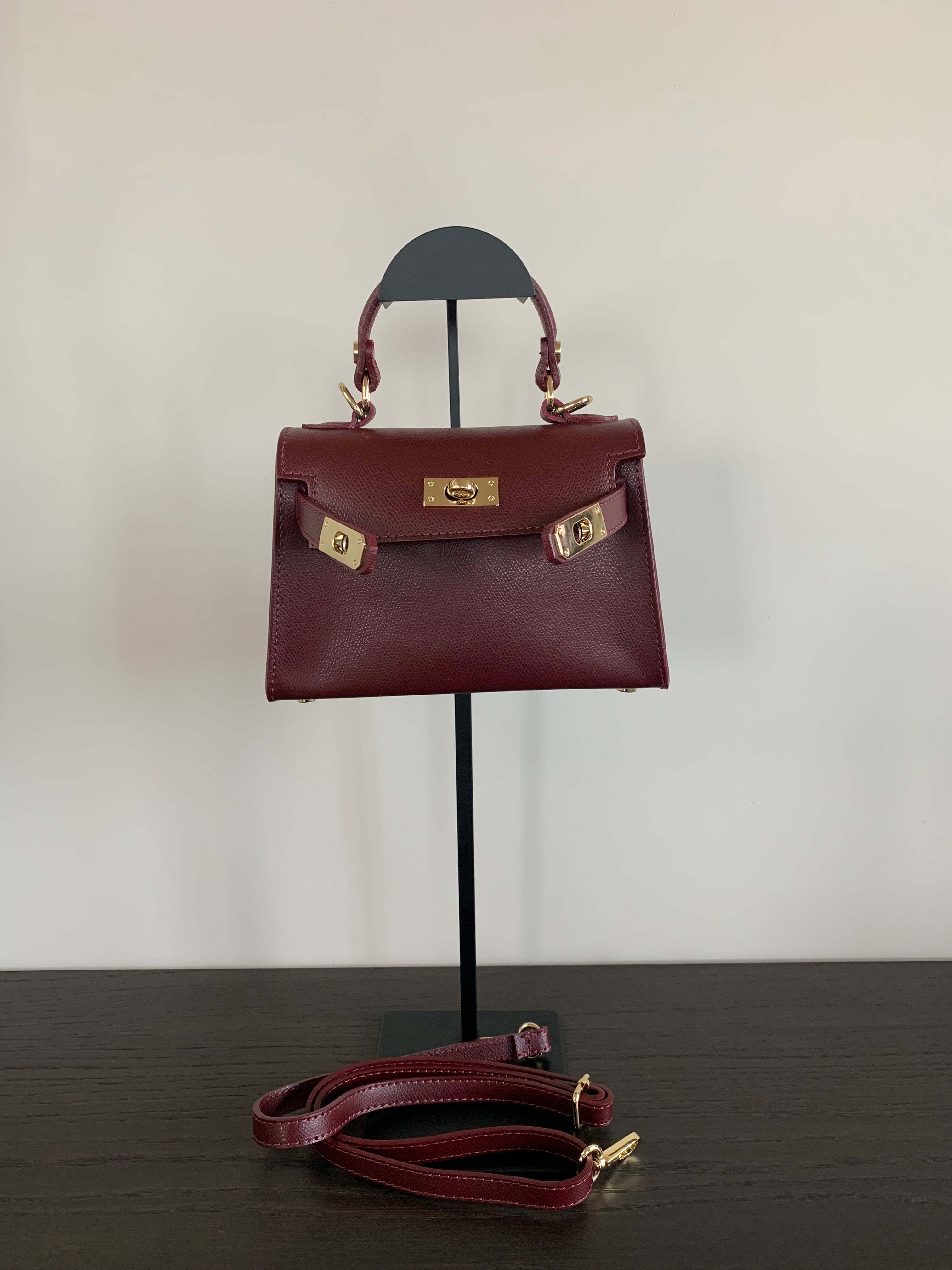 Roma Minibag Burgundy