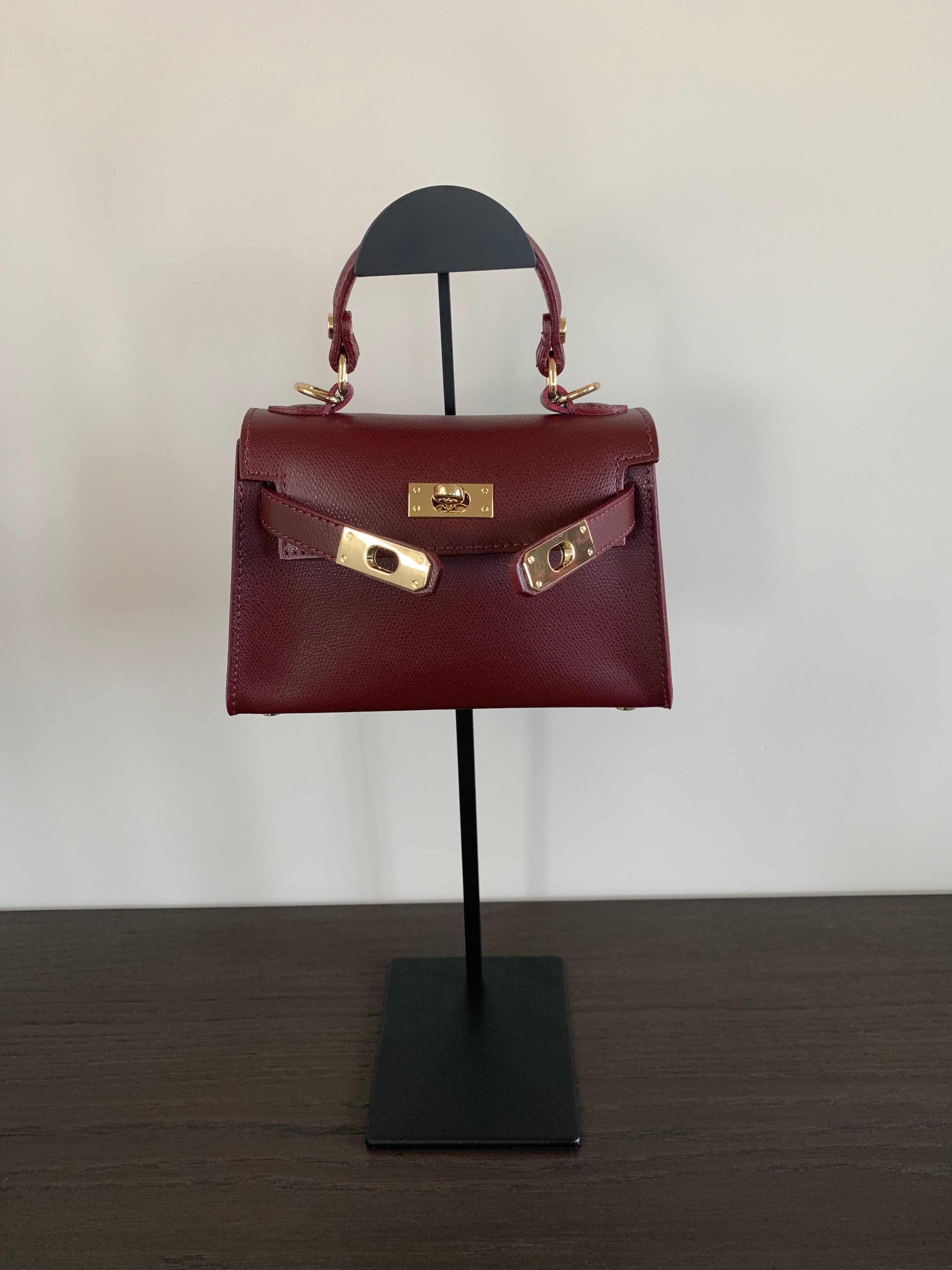 Roma Minibag Burgundy