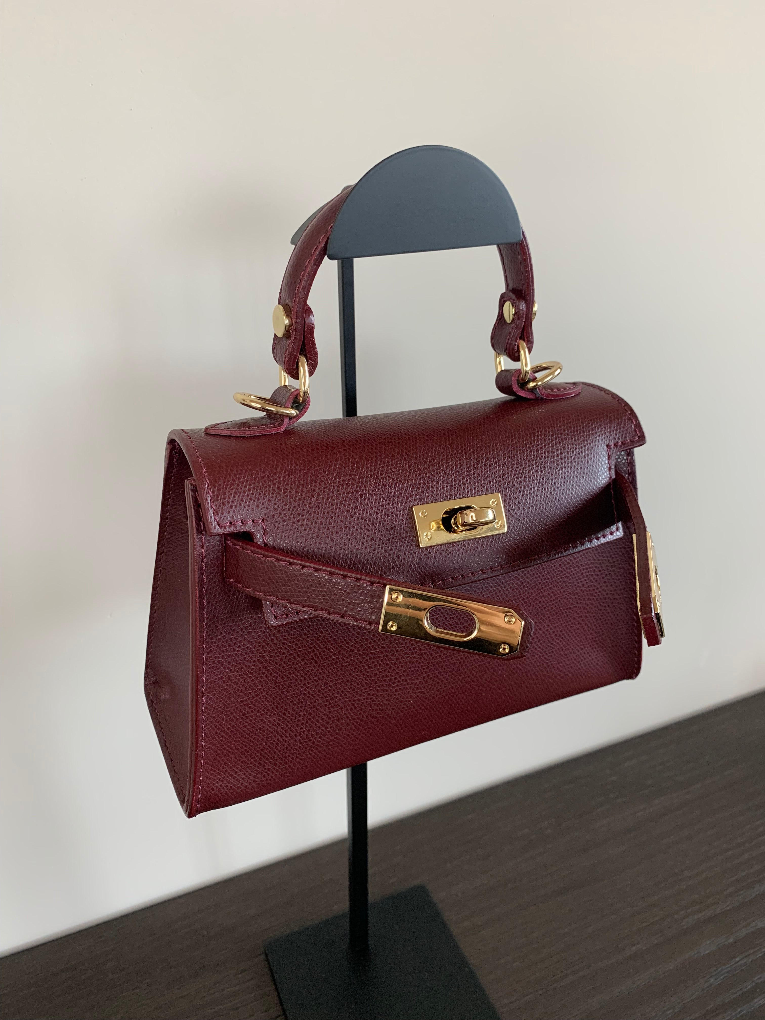 Roma Minibag Burgundy