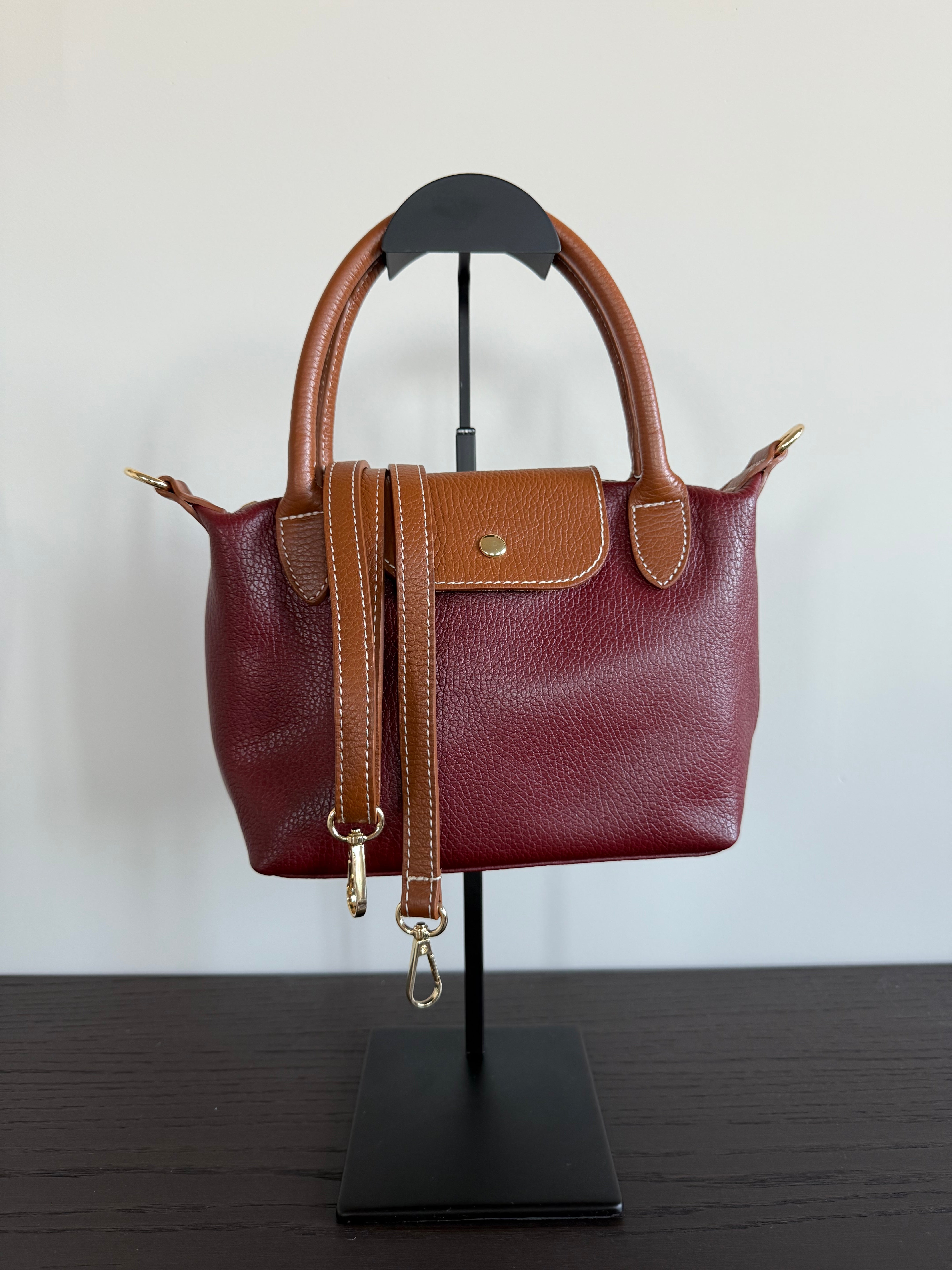 Milano Bag Burgundy