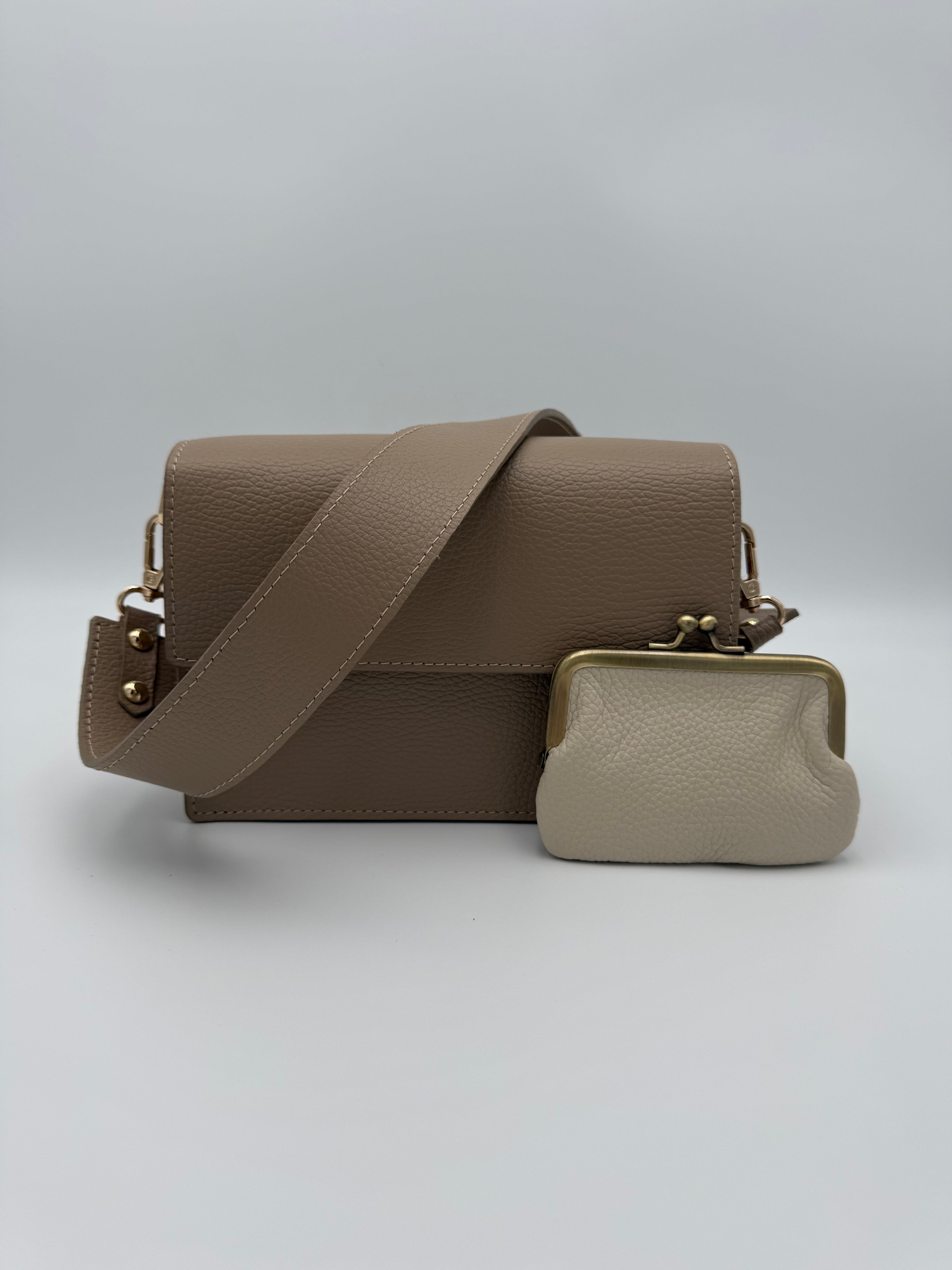 Arezzo schoudertas - Taupe