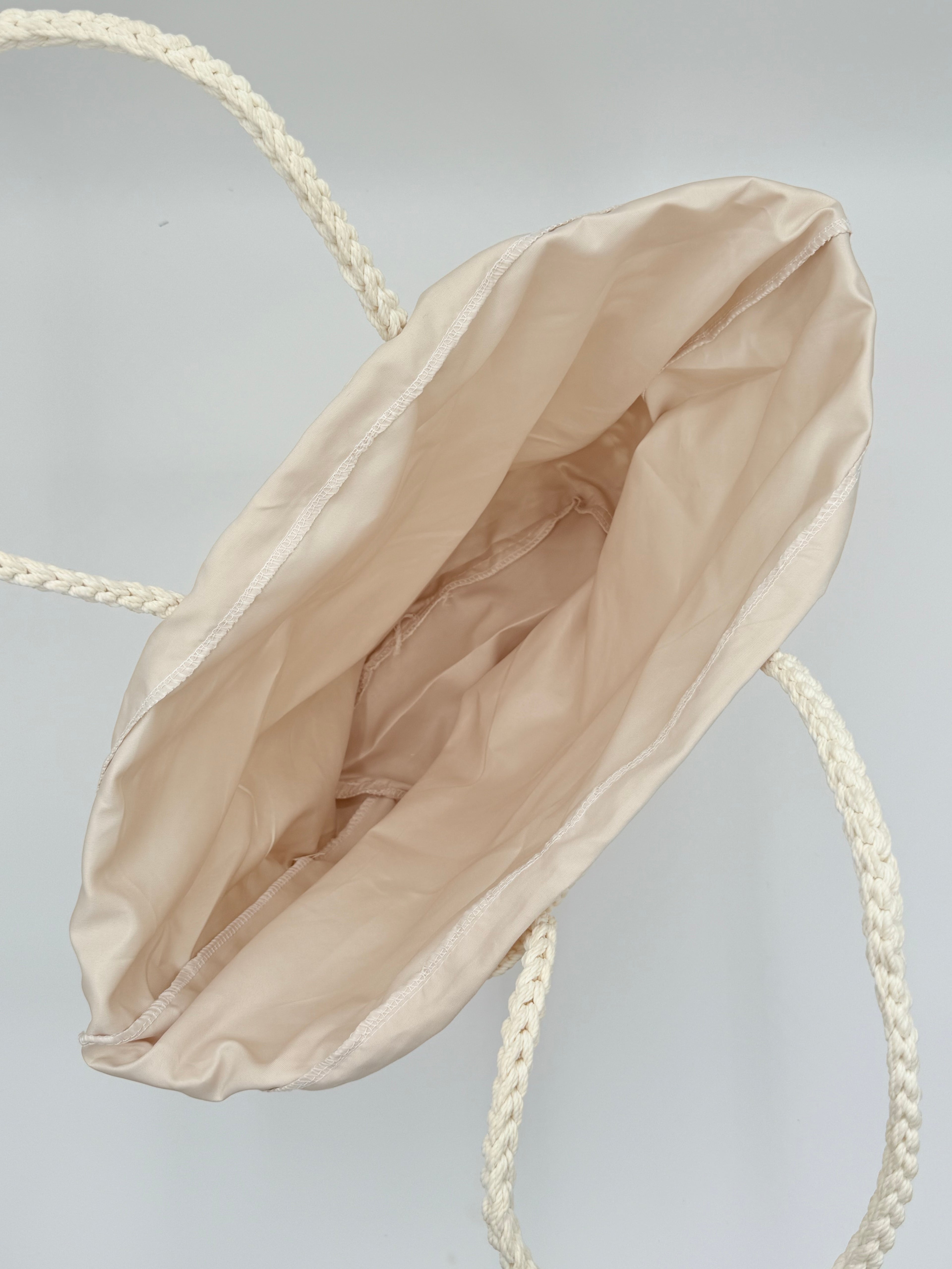 Zomer strandtas - Beige