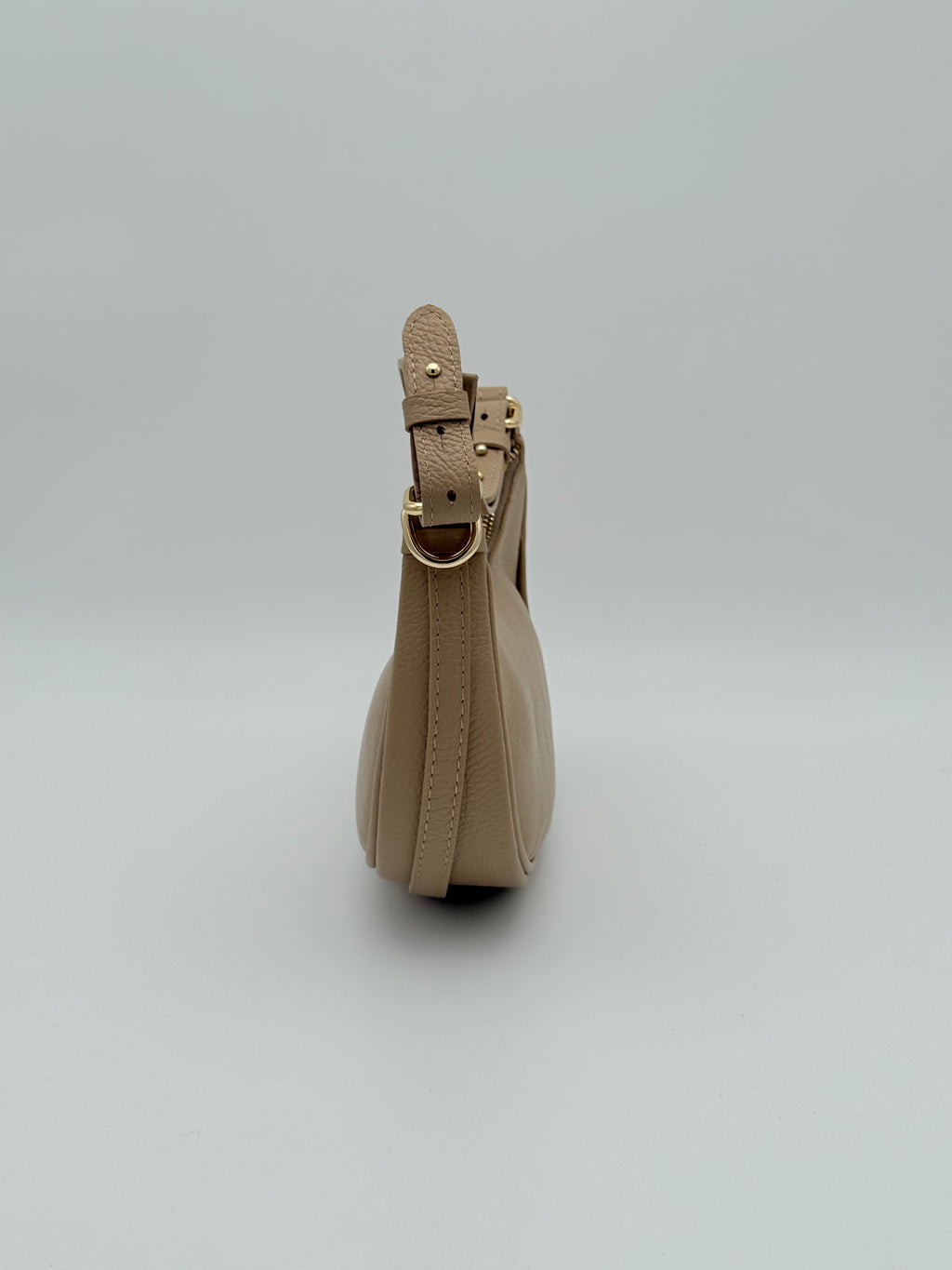 Siena schoudertas - Donkerbeige