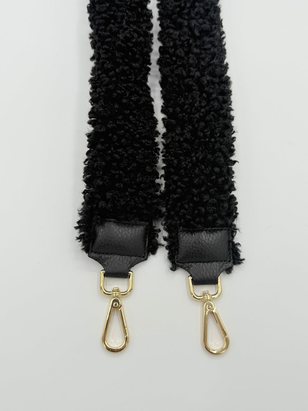 Bagstrap teddy - Zwart