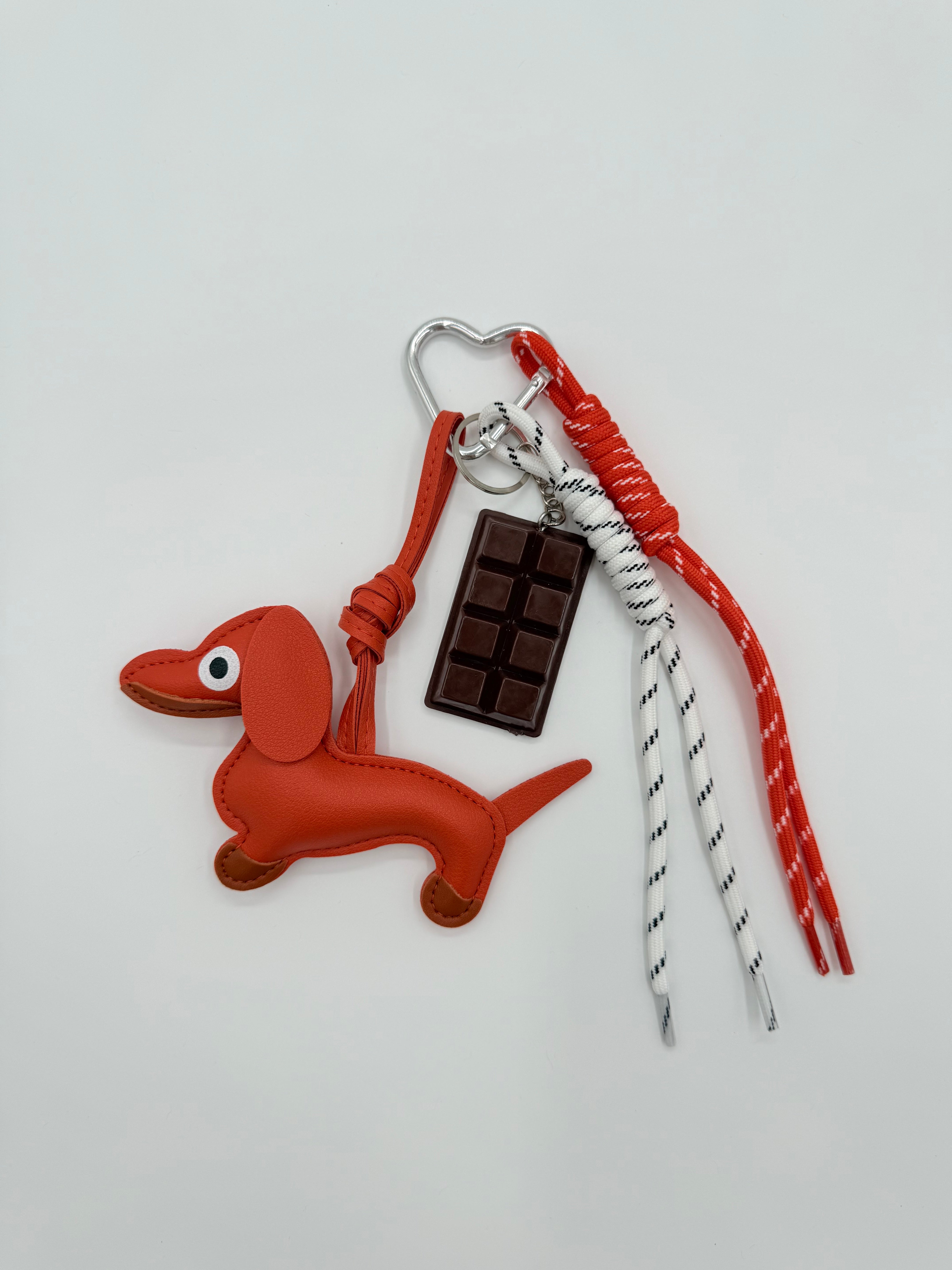 Bag charm Dachshund Luna - Orange