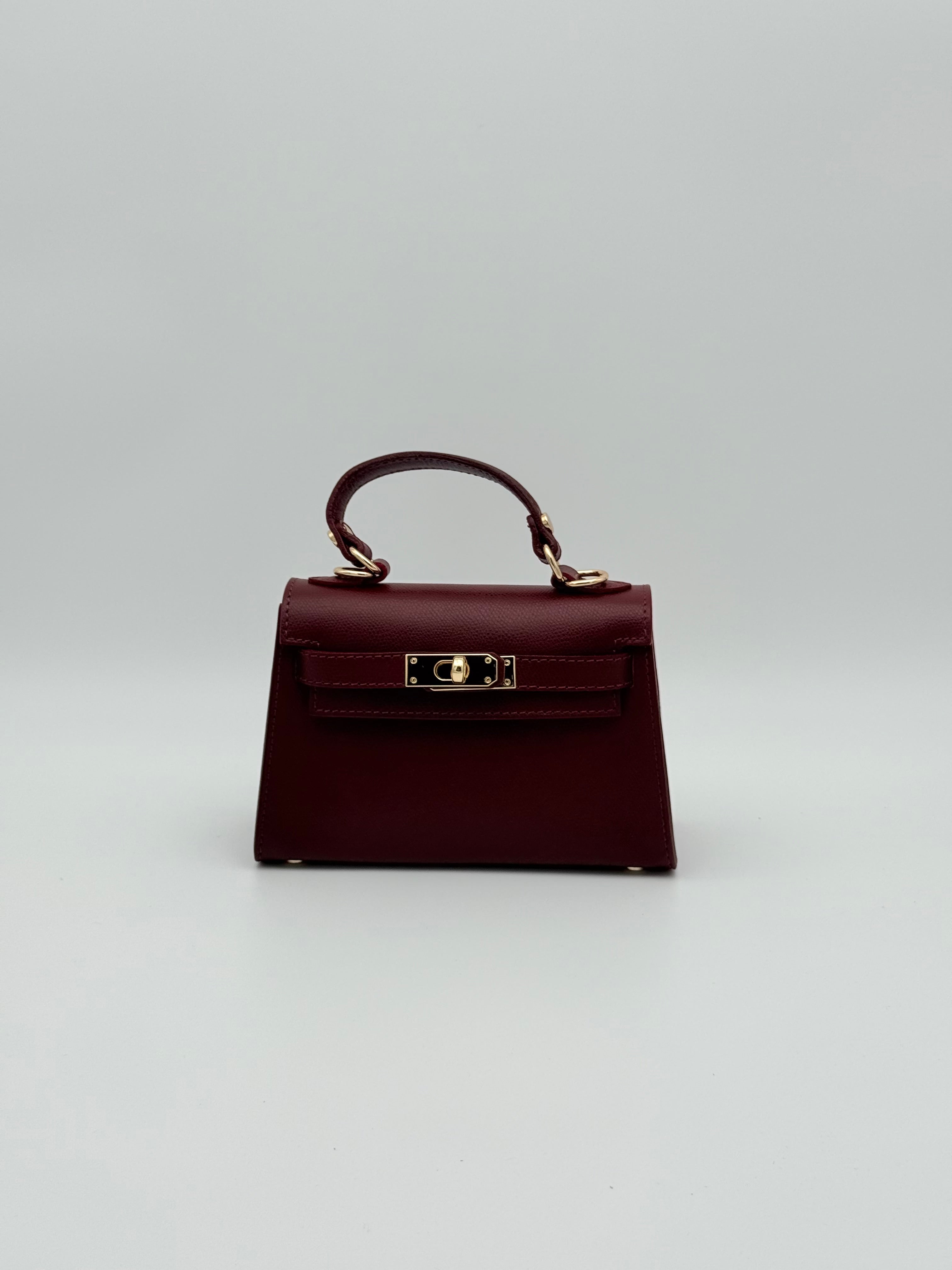 Roma handtas - Burgundy