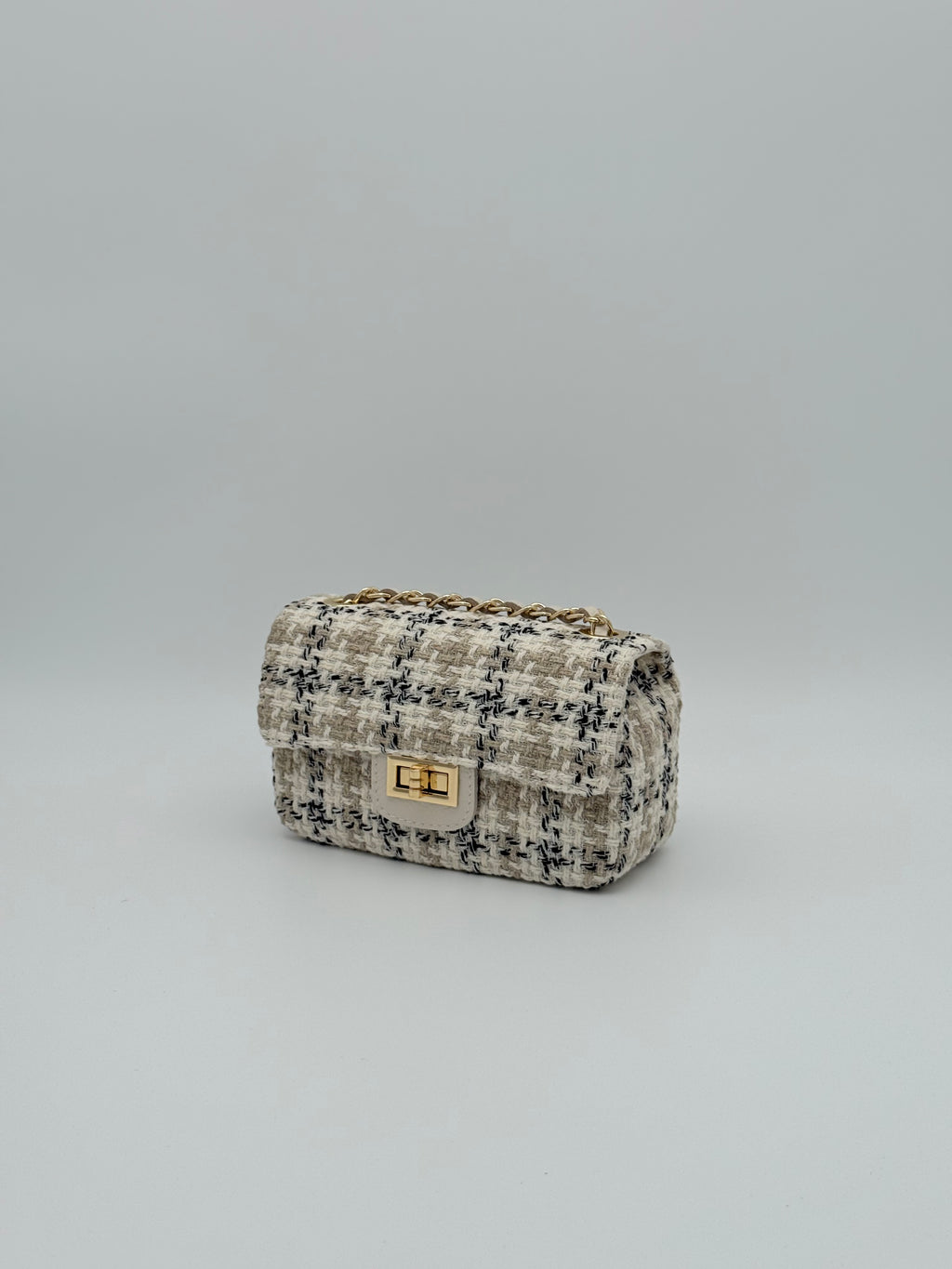 Bellagio schoudertas - Crème