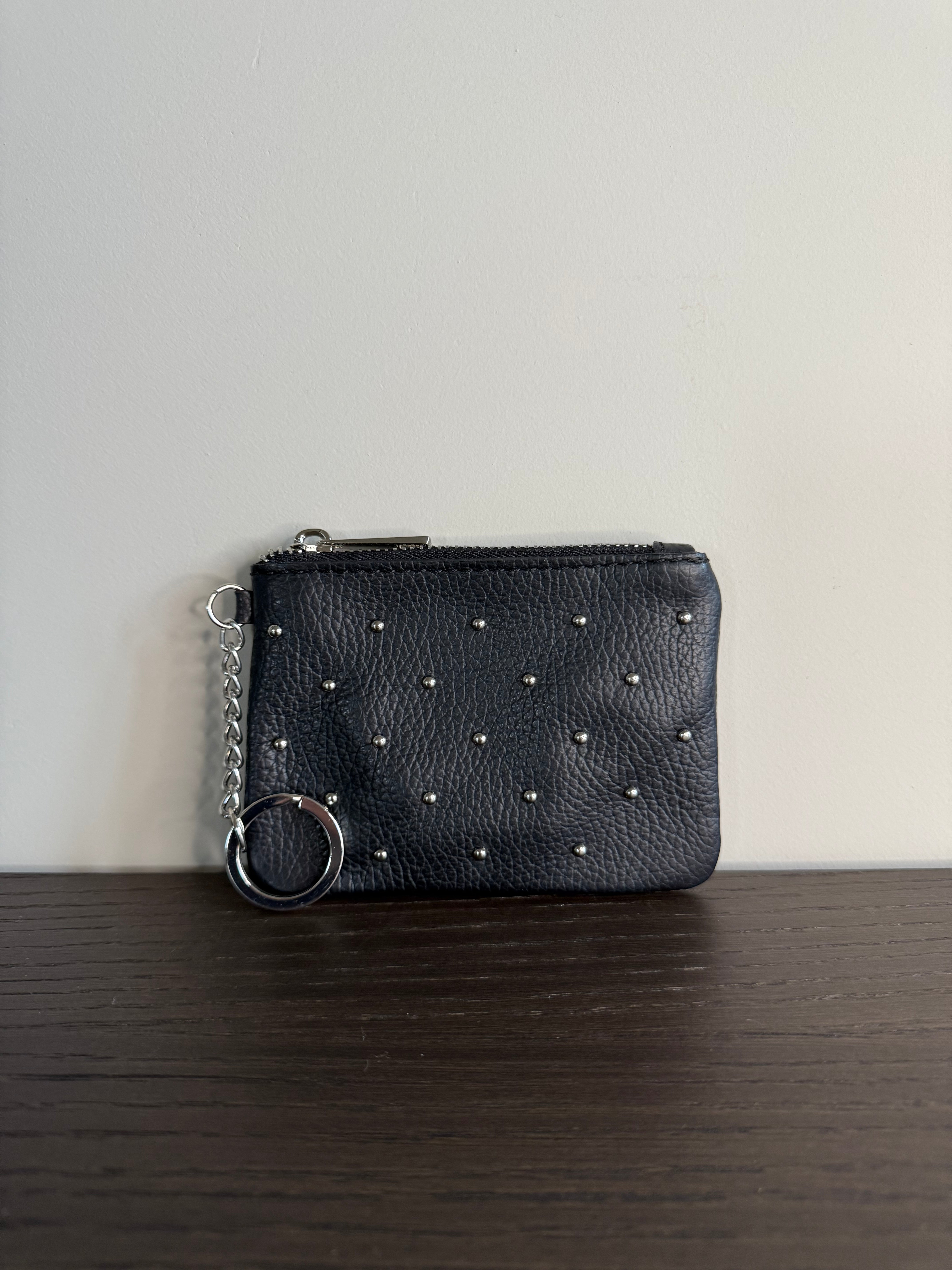 Lederen Etui - Portemonnee Black