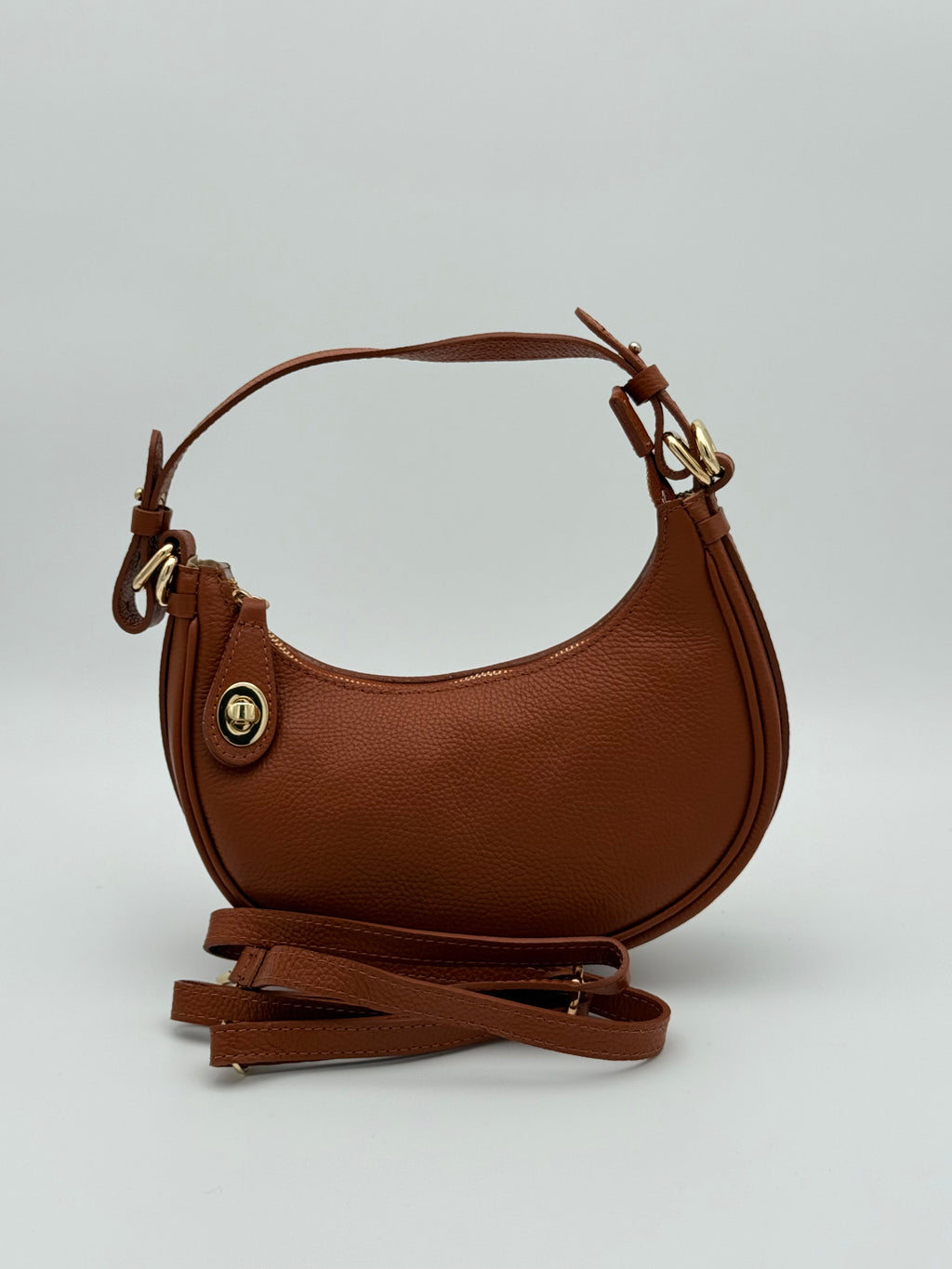 Siena schoudertas - Bruin