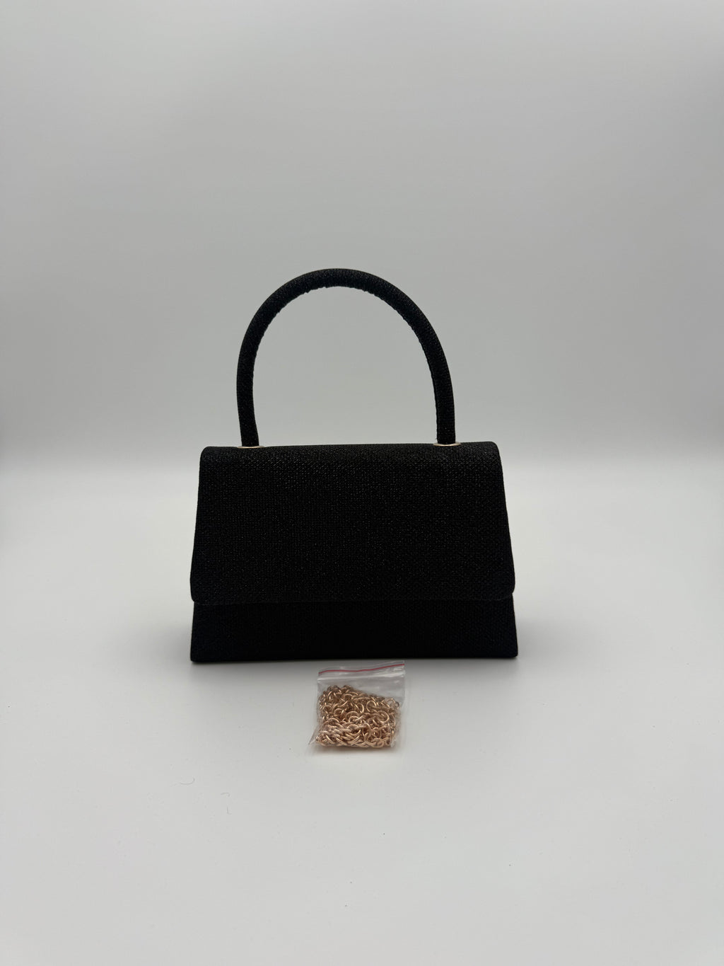 Evening bag Glitter Black