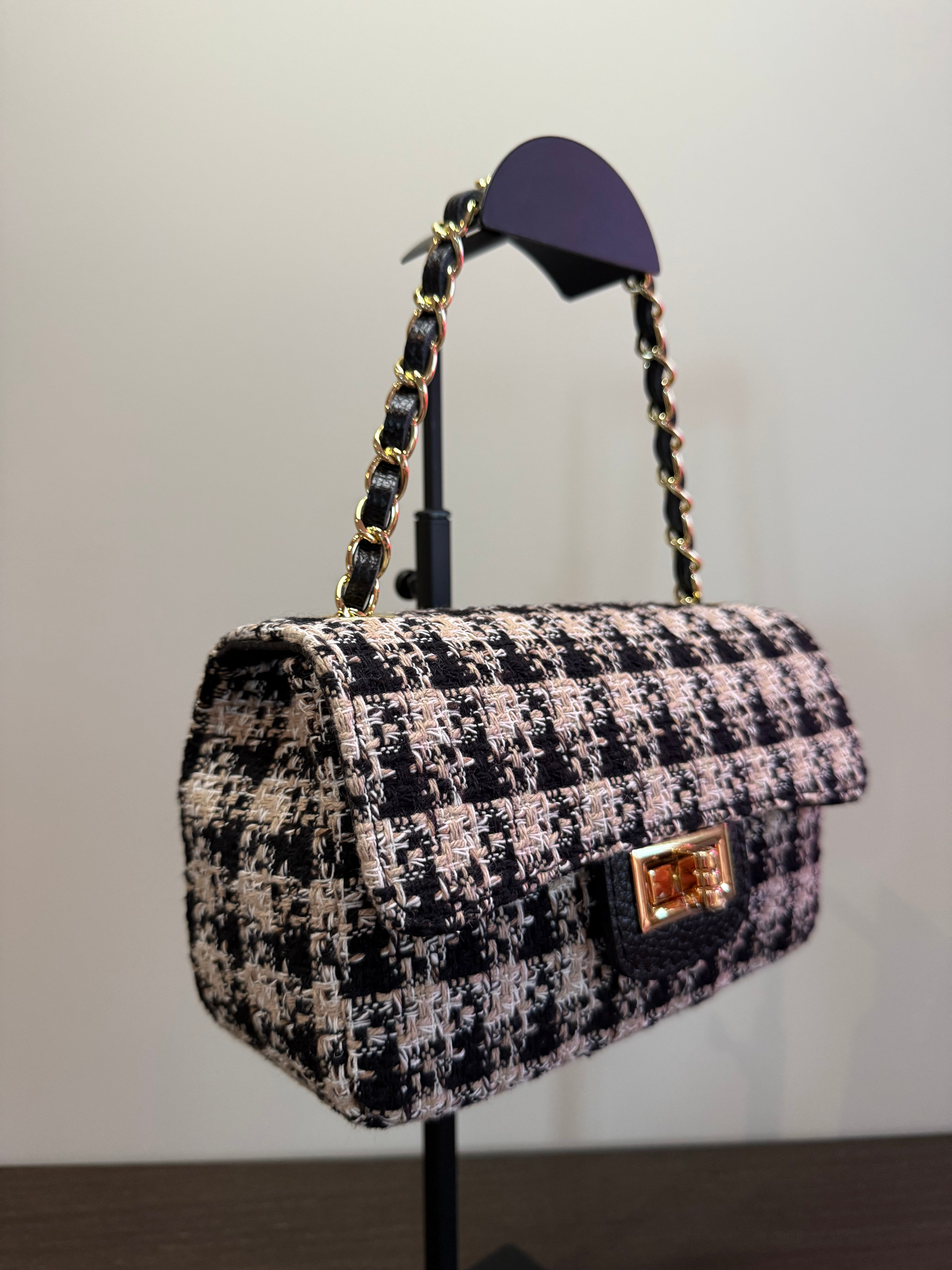 Bellagio Bag Black - Beige