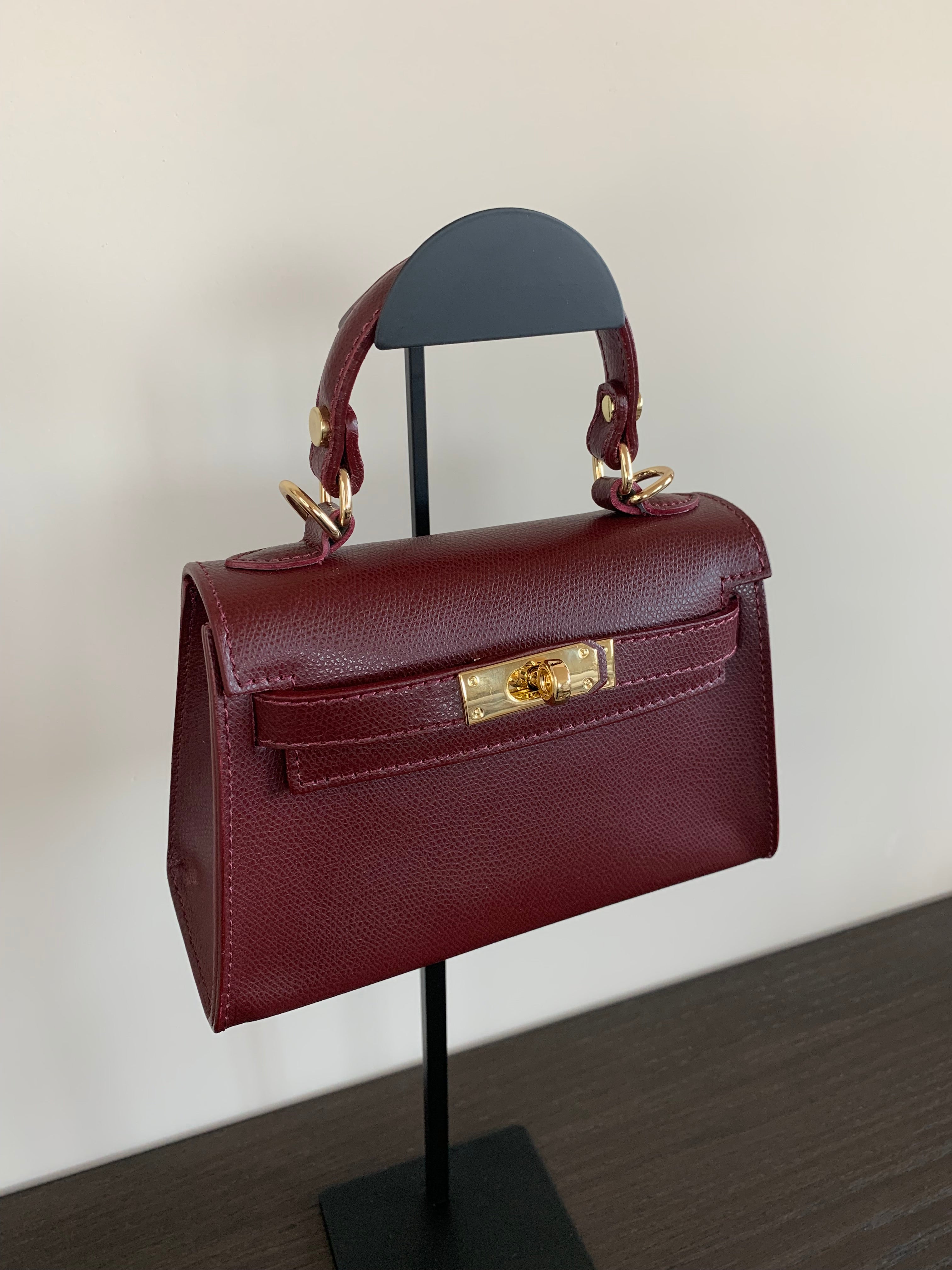 Roma Minibag Burgundy