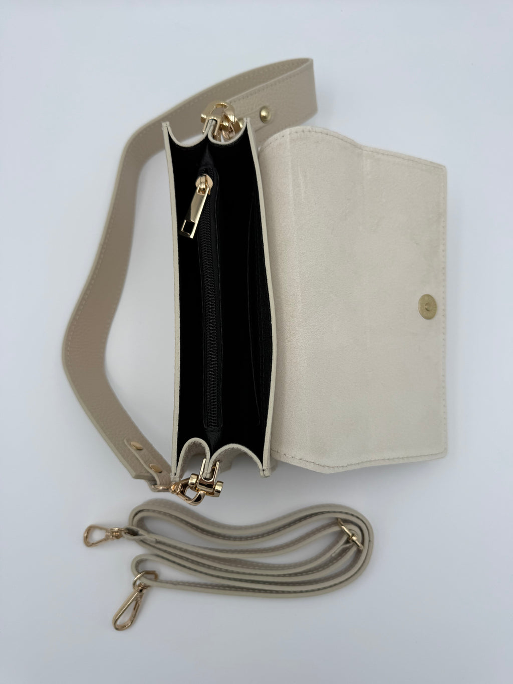Arezzo schoudertas - Beige