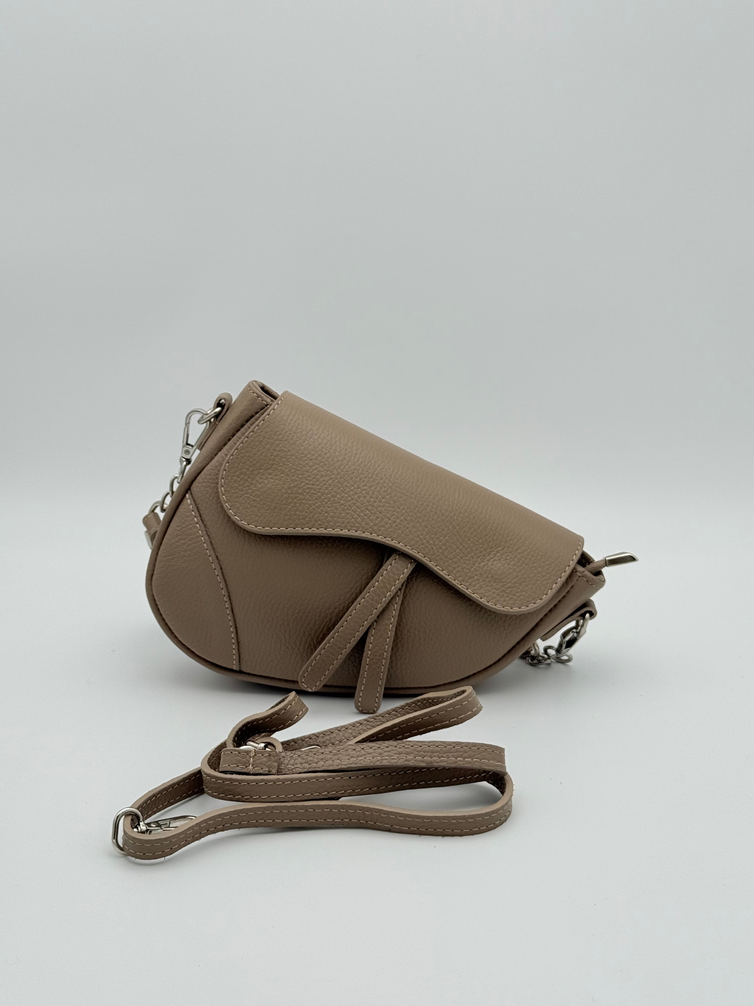 Verona schoudertas - Taupe