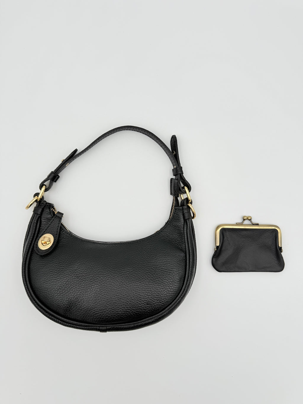 Siena schoudertas - Zwart