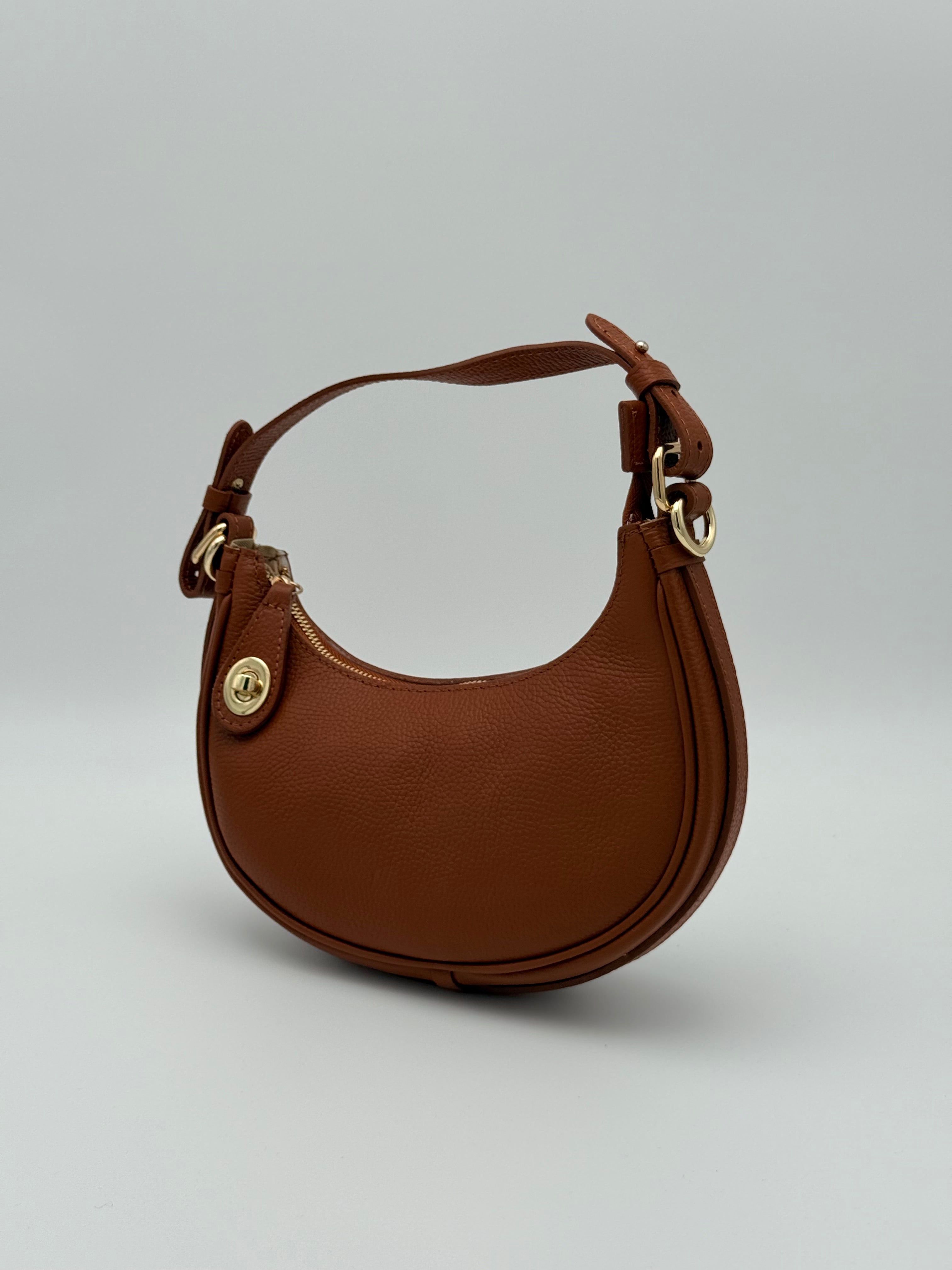 Siena schoudertas - Bruin