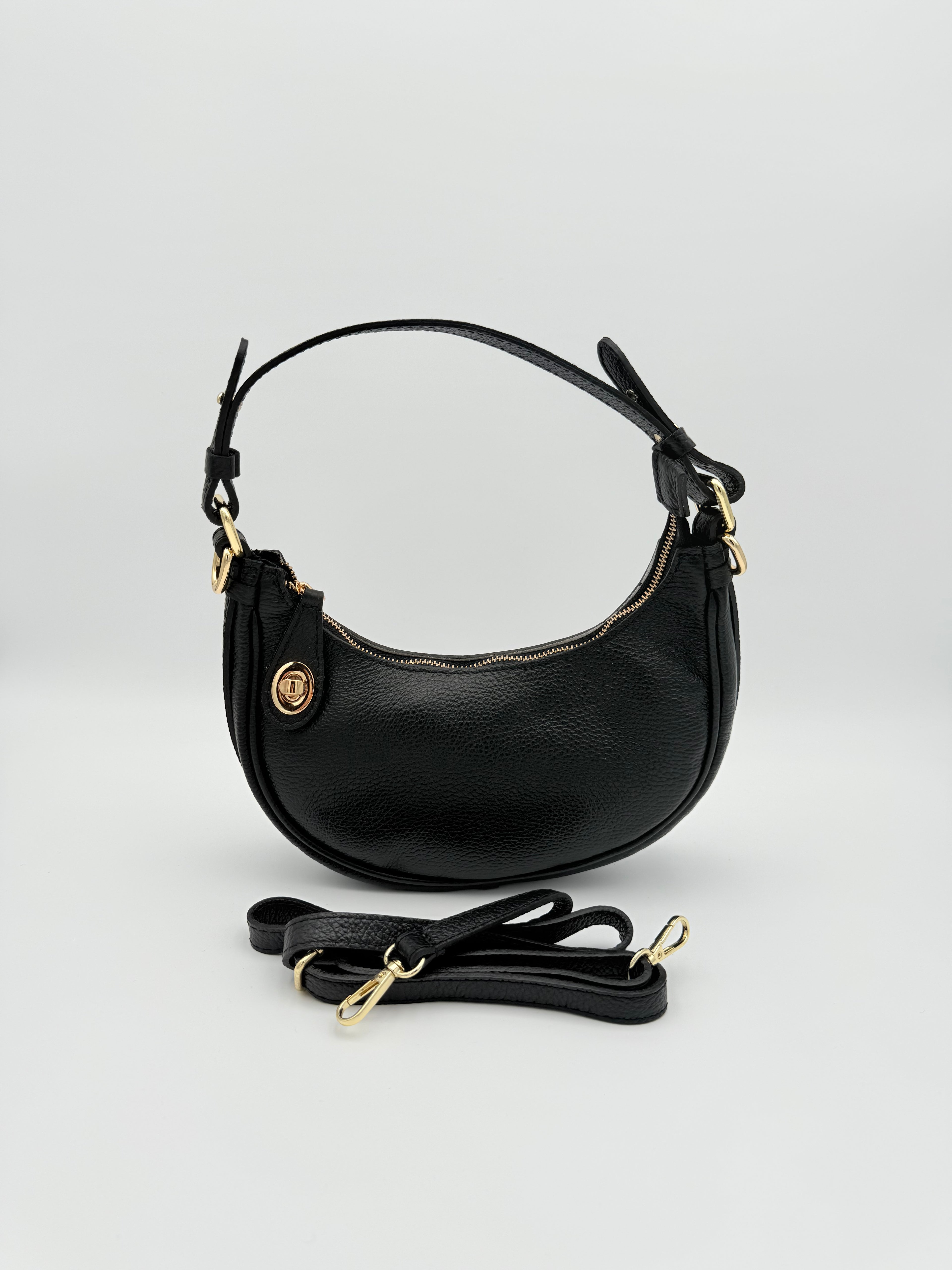 Siena schoudertas - Zwart