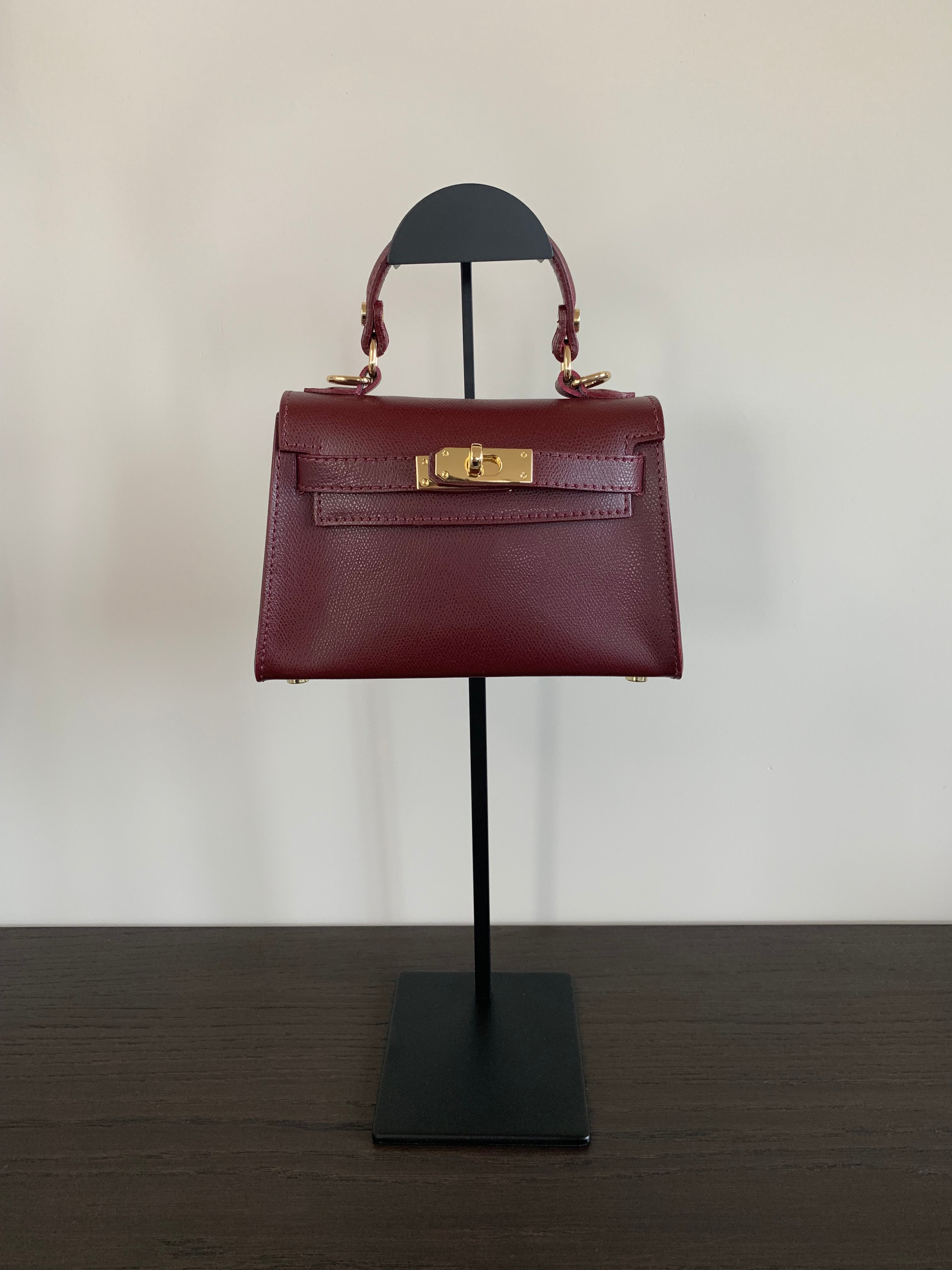 Roma Minibag Burgundy