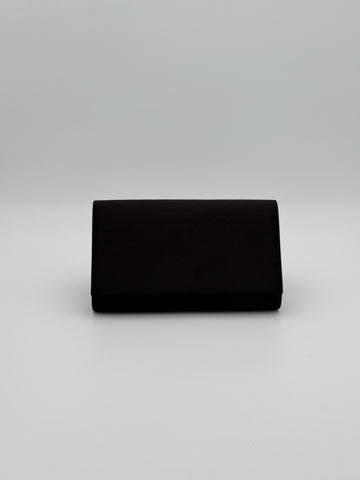 Satin clutch - Black
