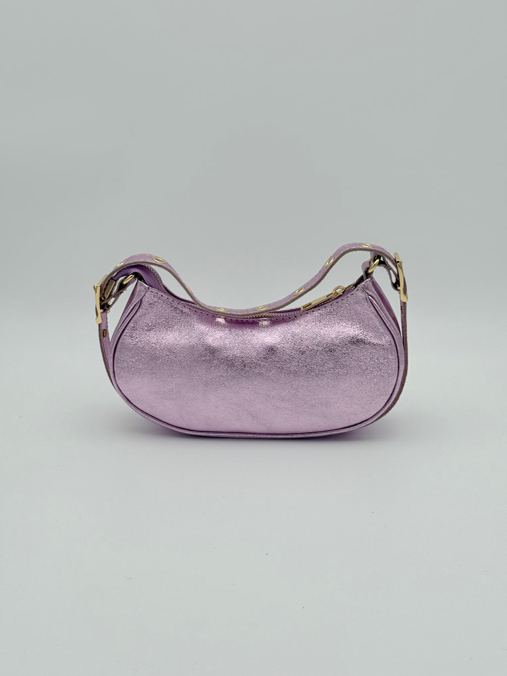 Torino schoudertas - Metallic lila