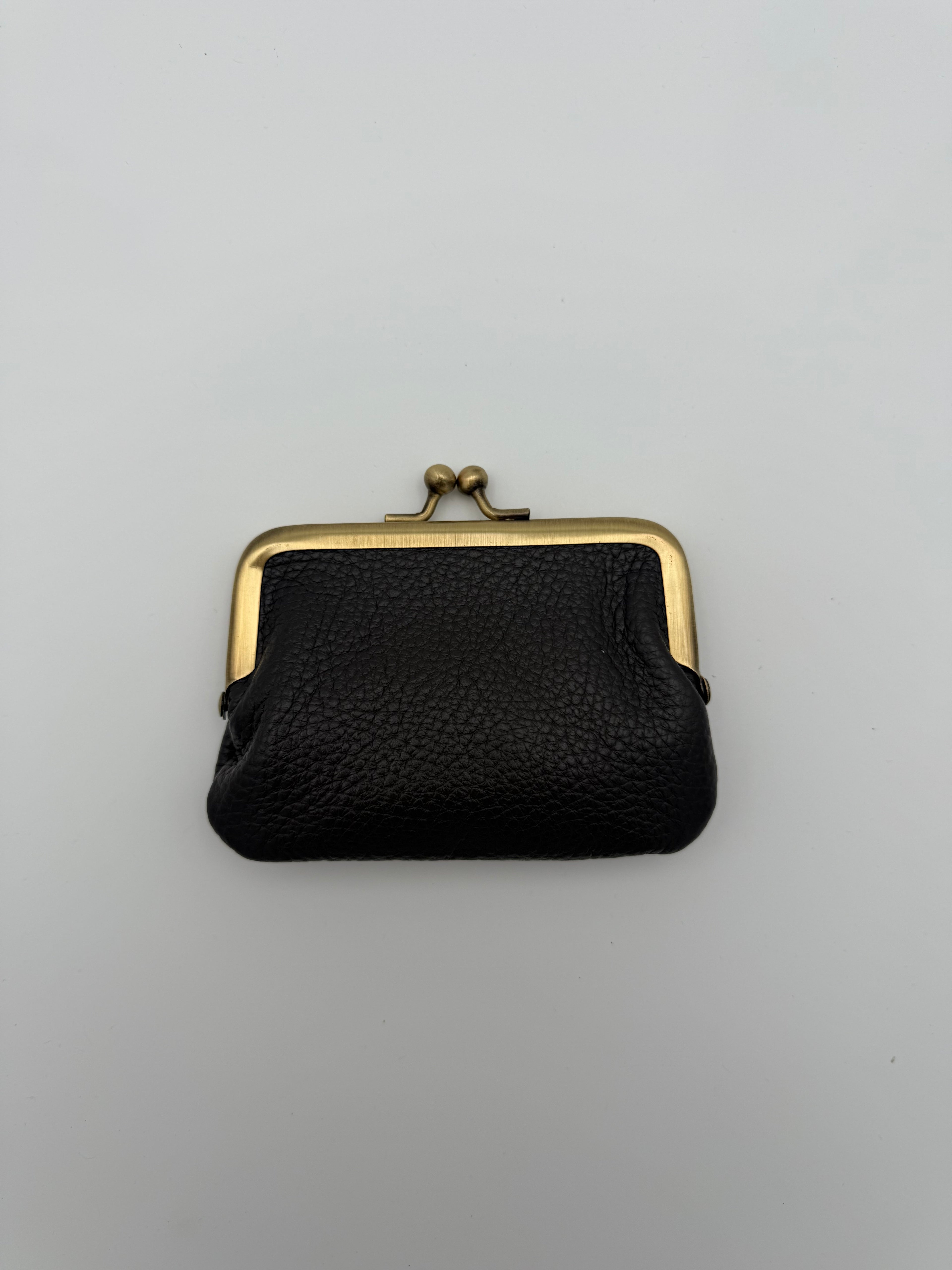 Clip wallet - Beige