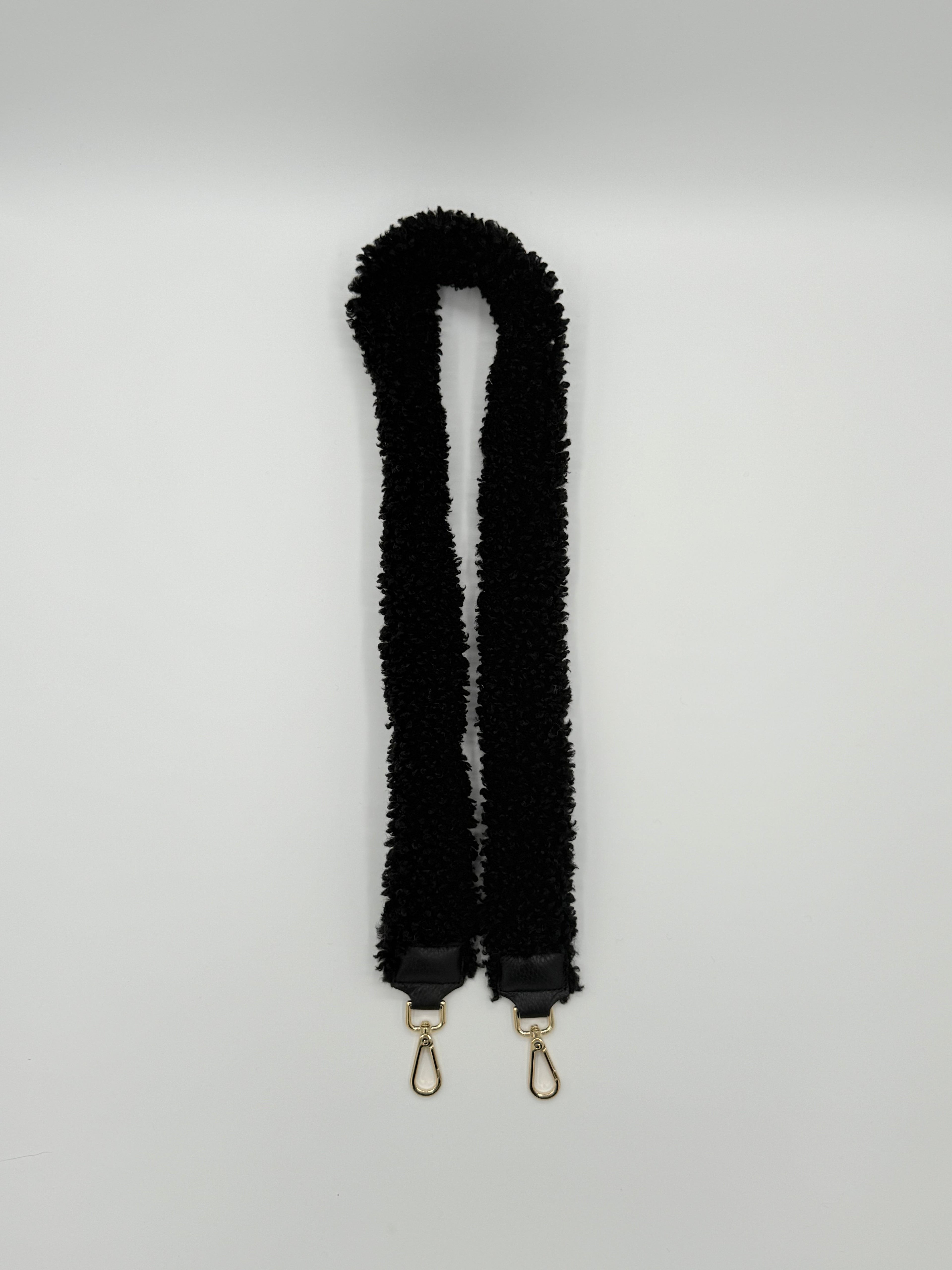 Bagstrap teddy - Zwart