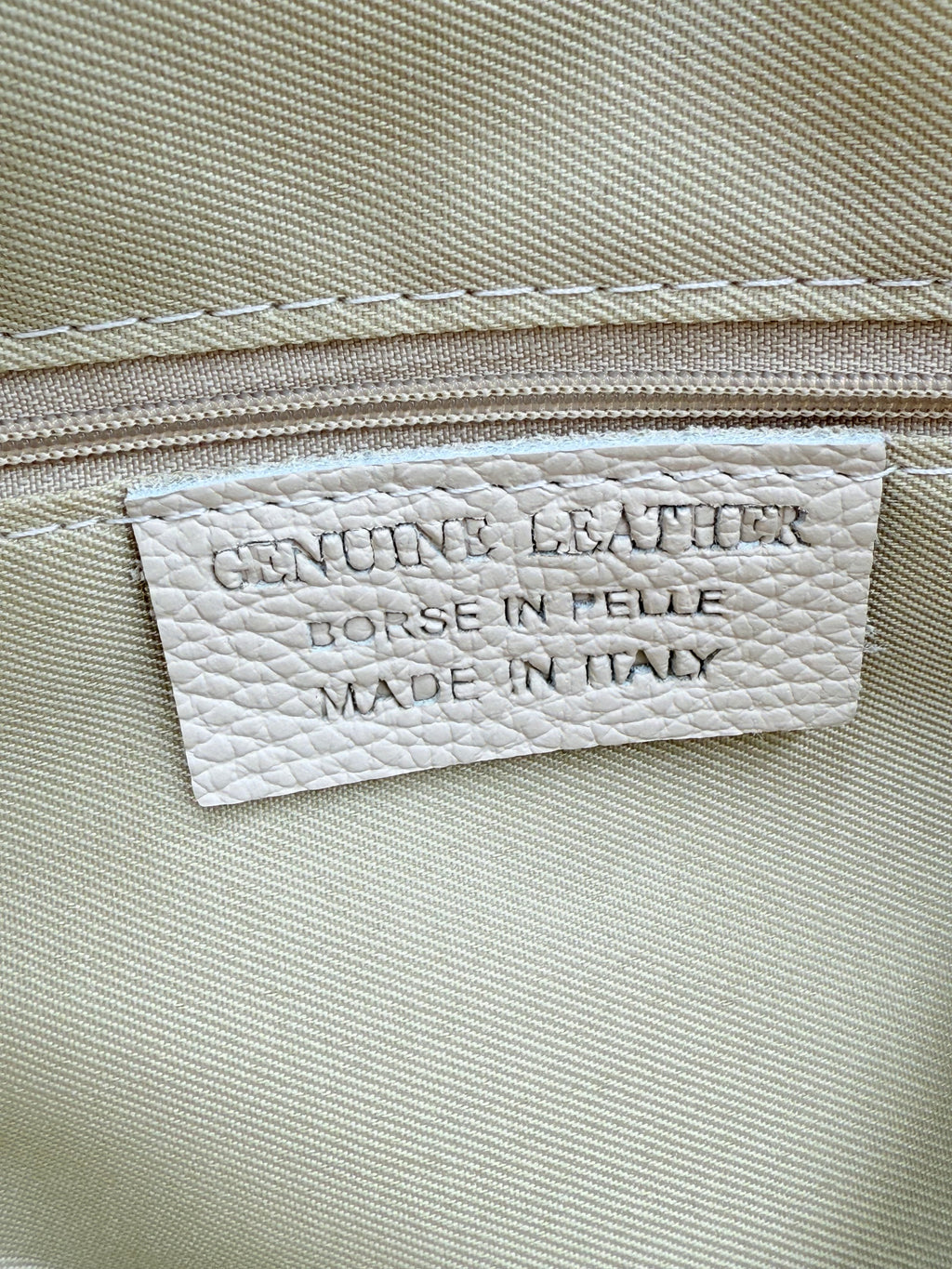 Milano schoudertas XL - Beige