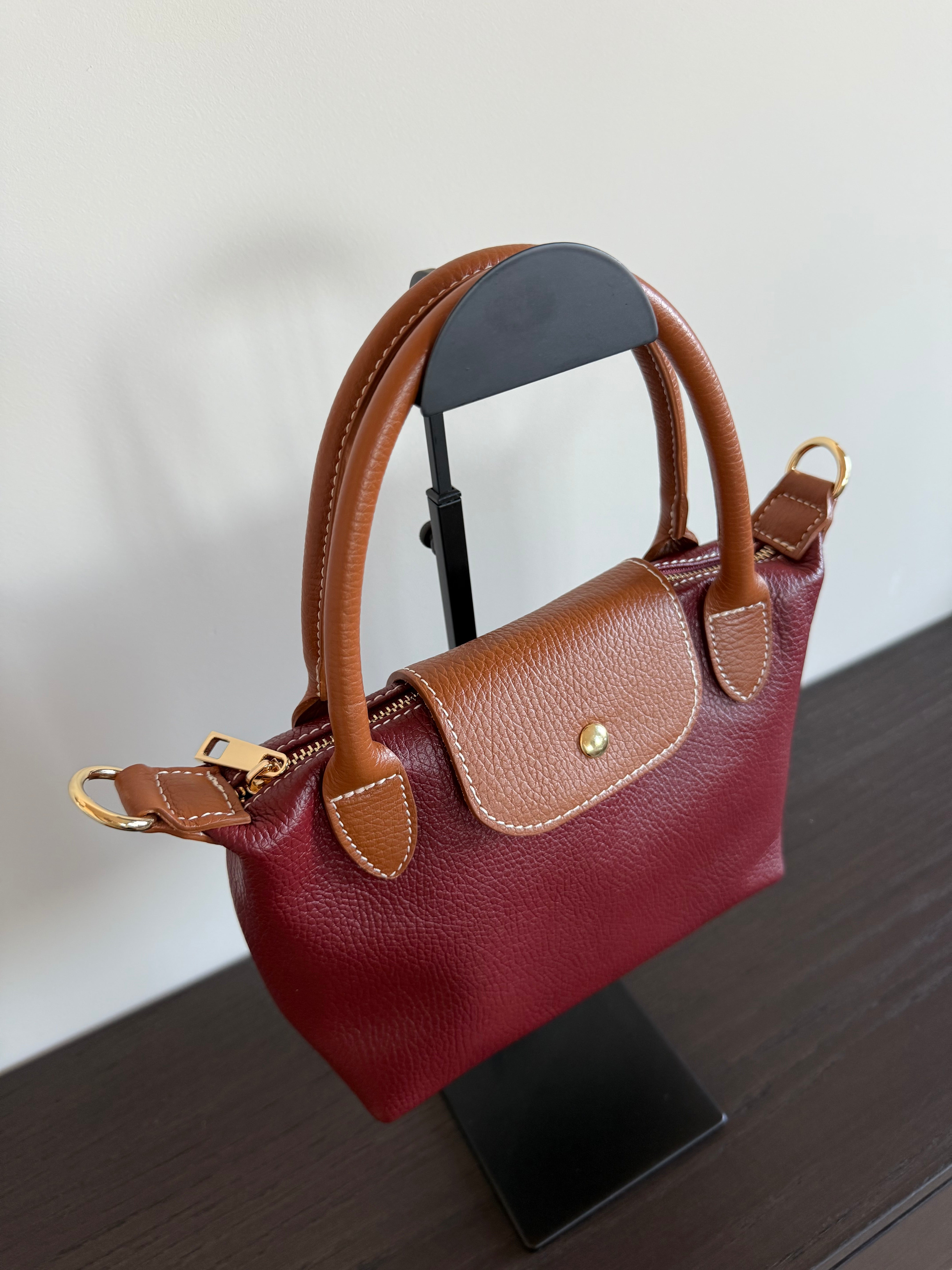 Milano Bag Burgundy