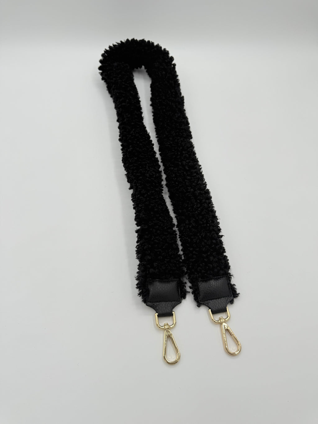 Bagstrap teddy - Zwart