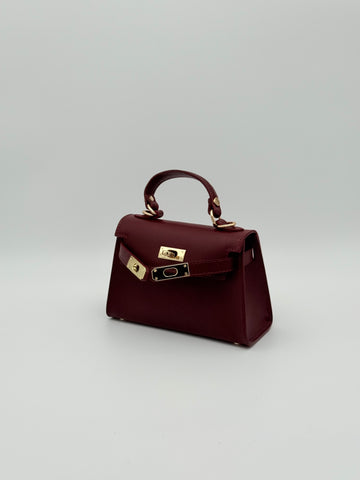 Roma handbag - Burgundy
