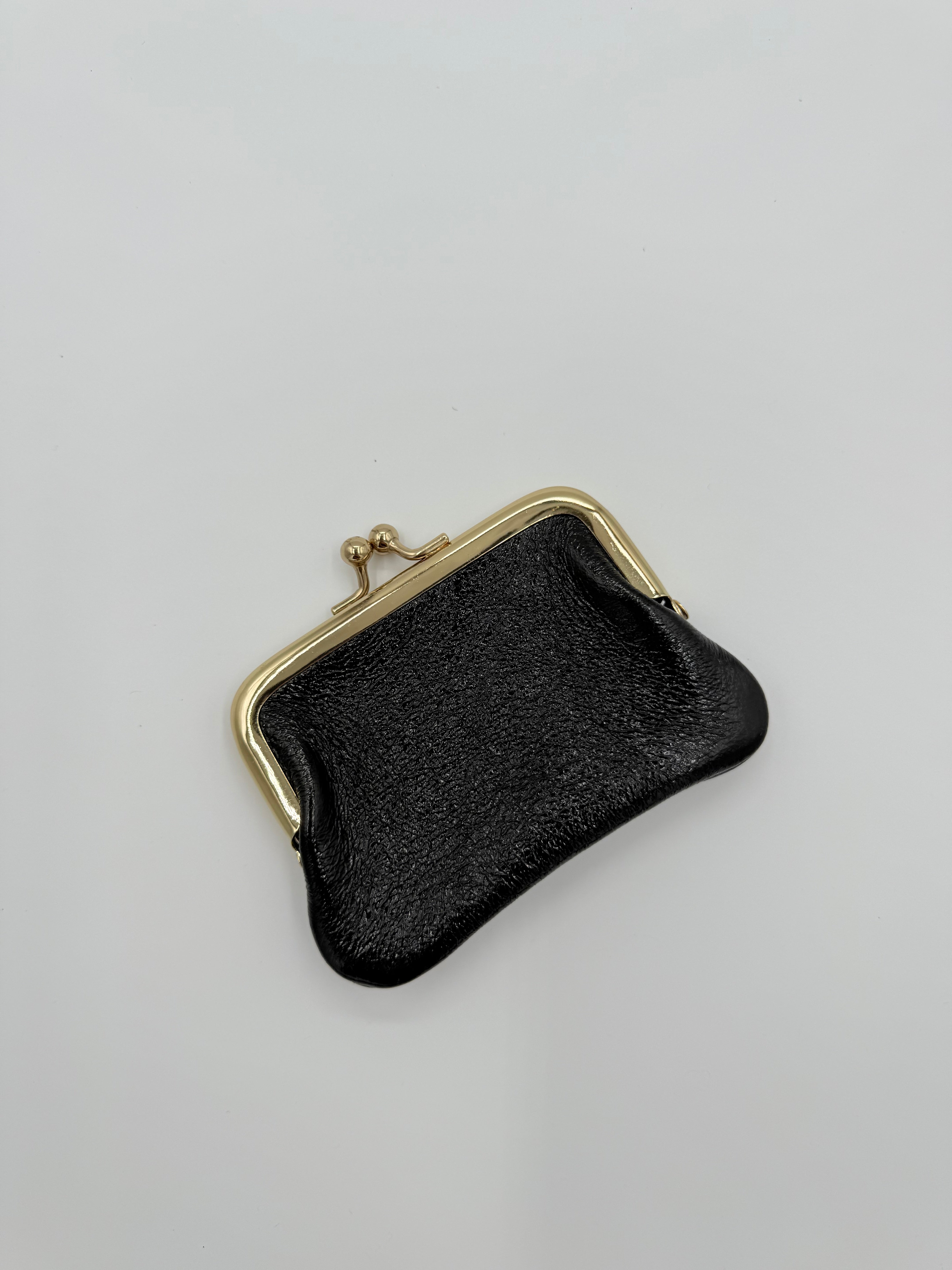 Clip wallet - Metallic black