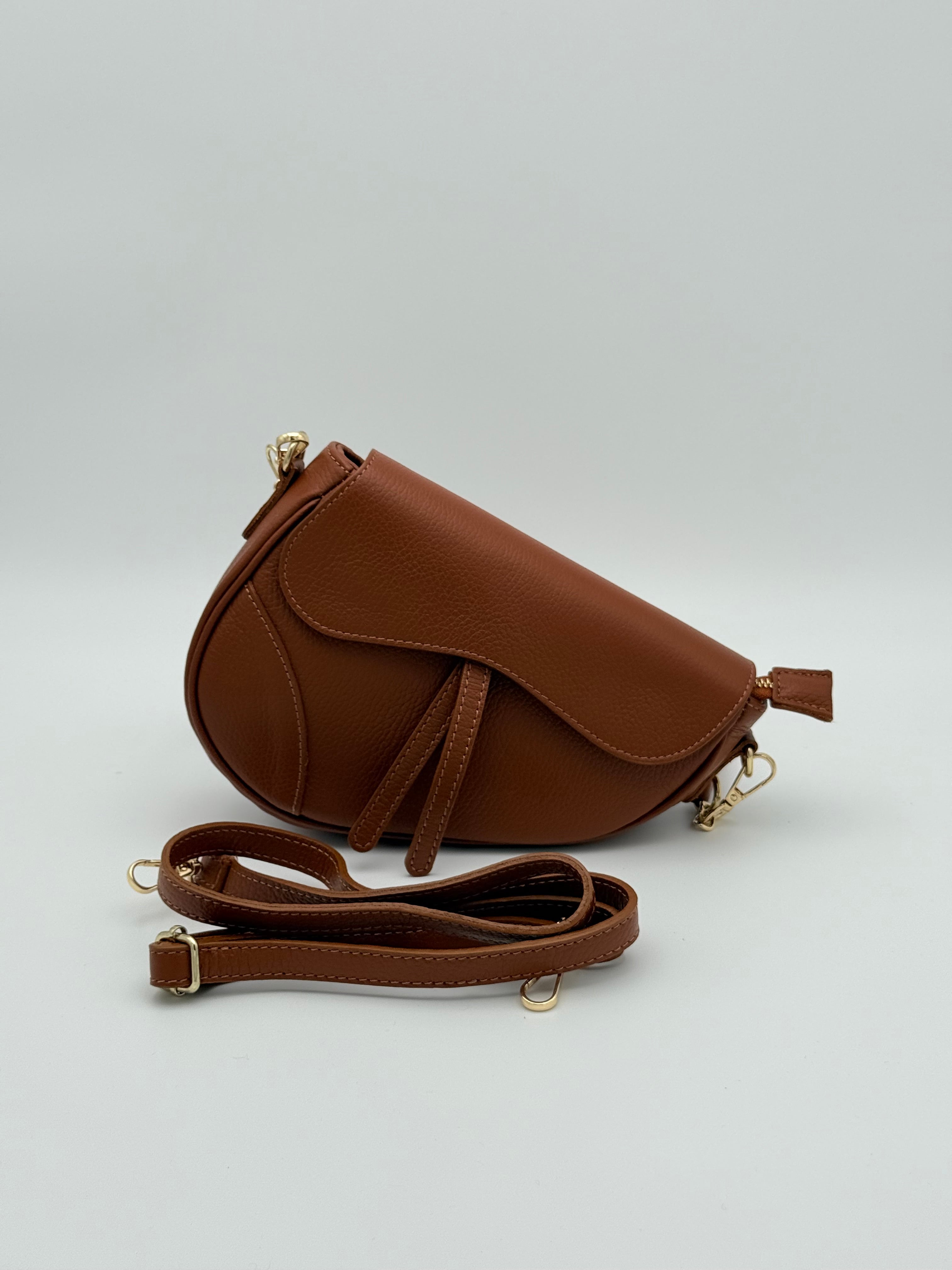 Verona schoudertas - Bruin