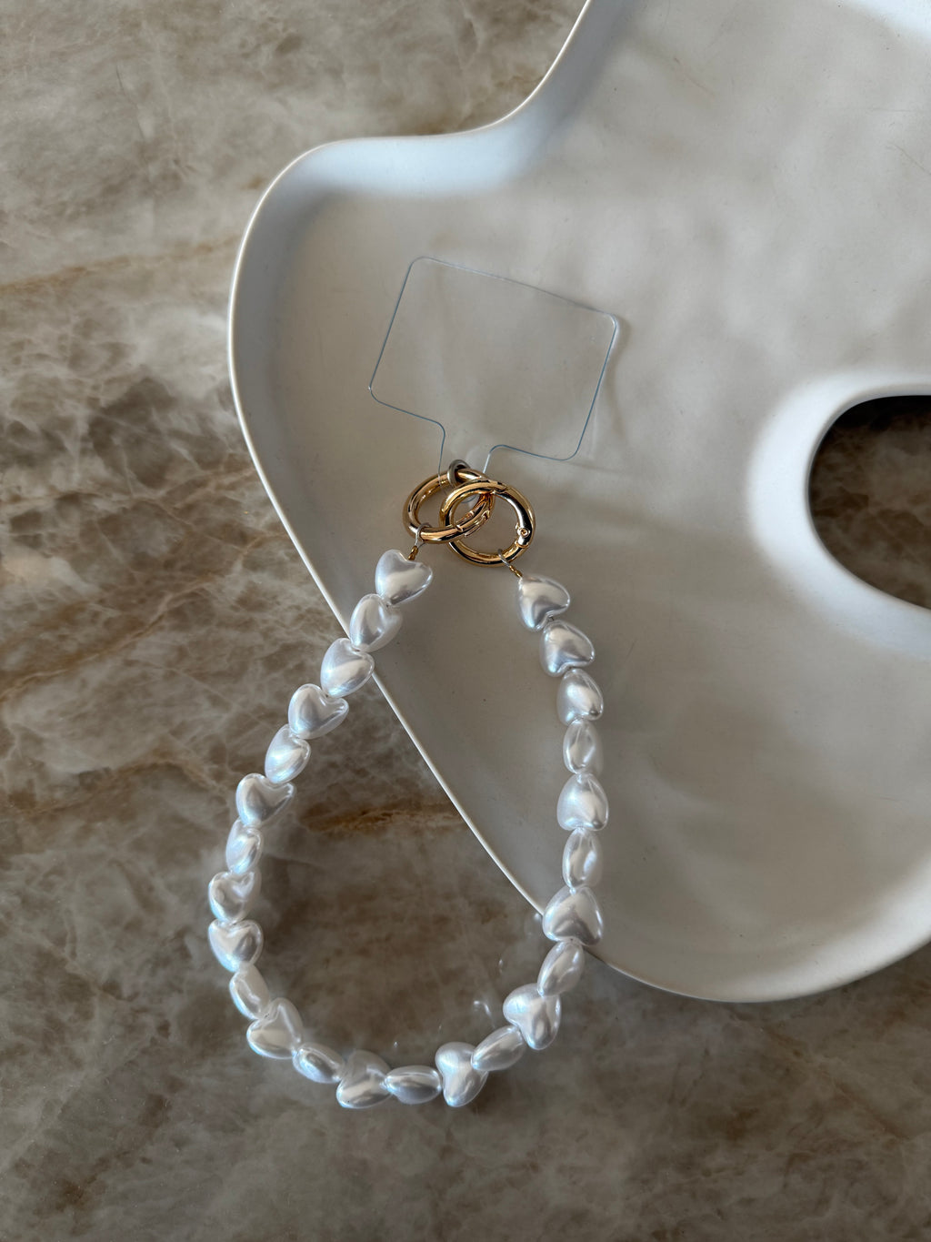 Hartjes Phone Cord - Wit