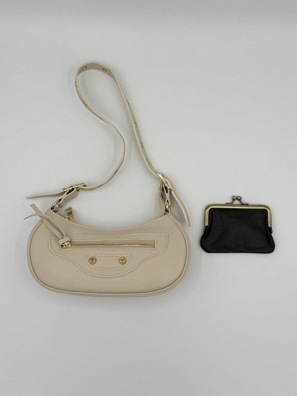 Torino schoudertas - Beige