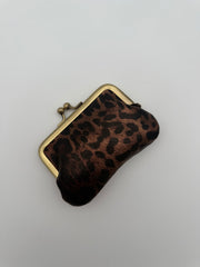 Clip wallet - Metallic gold