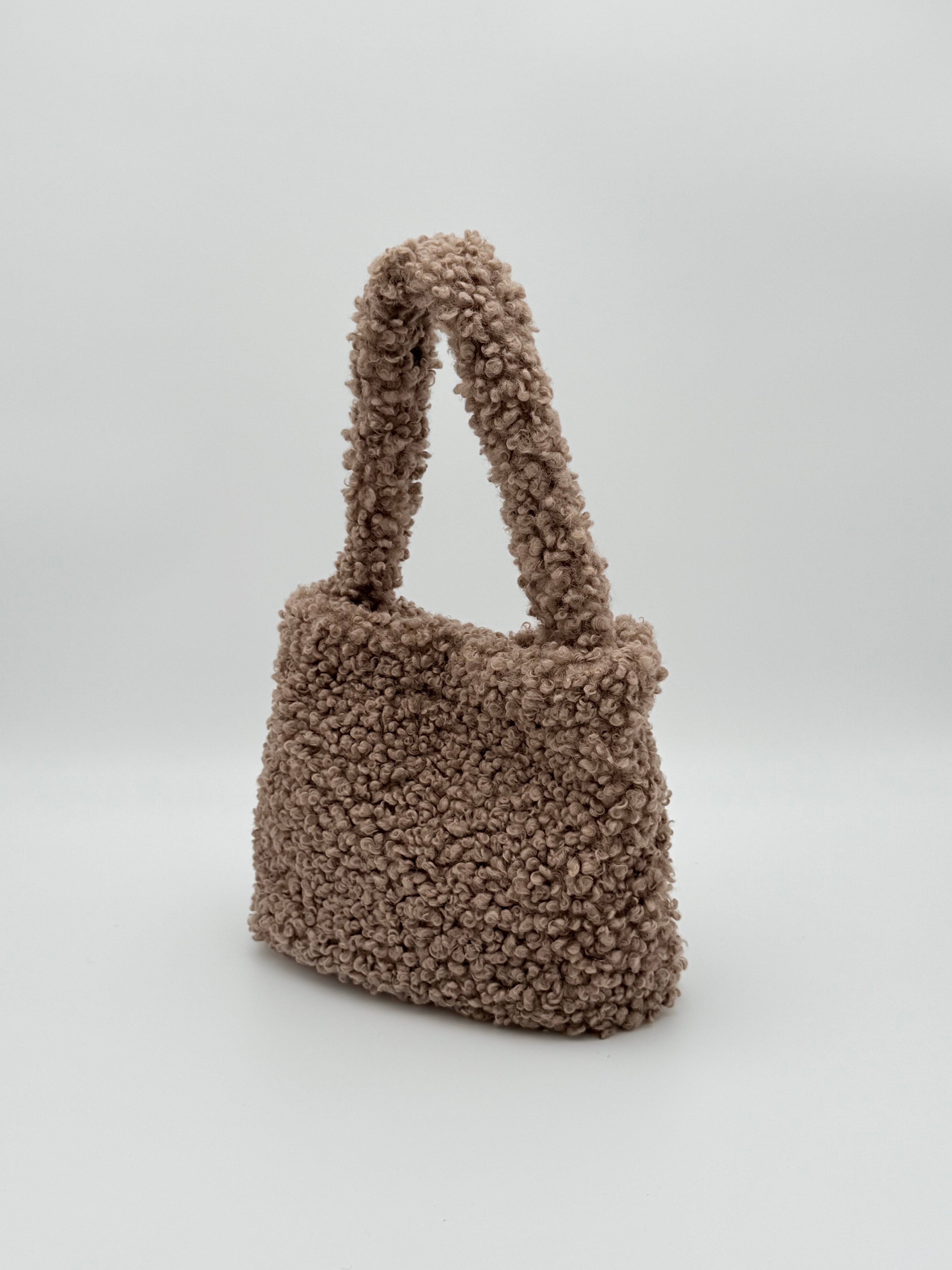 Teddy handtas - Taupe