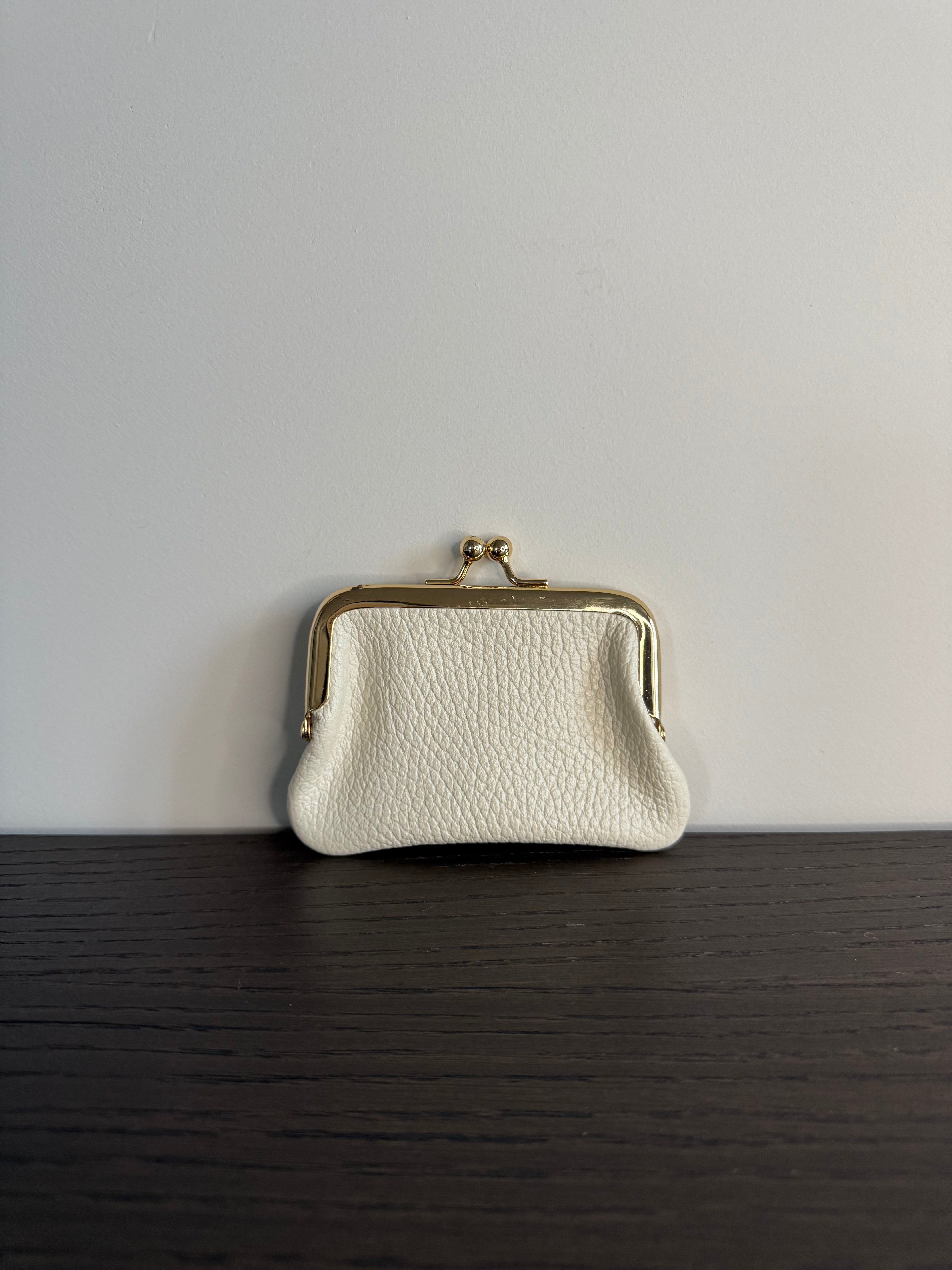Knip Portemonnee Beige