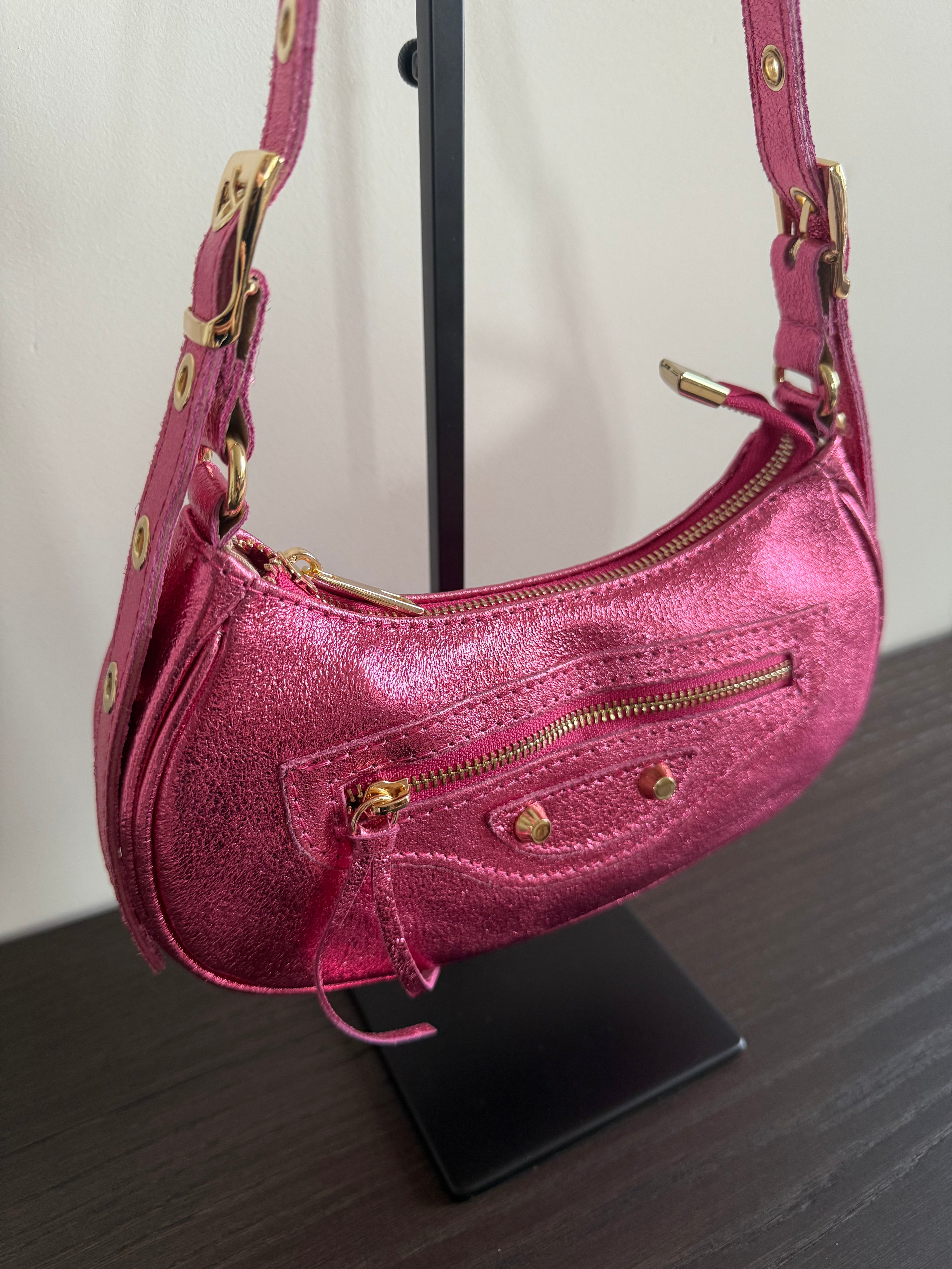 Torino Bag Metallic Roze