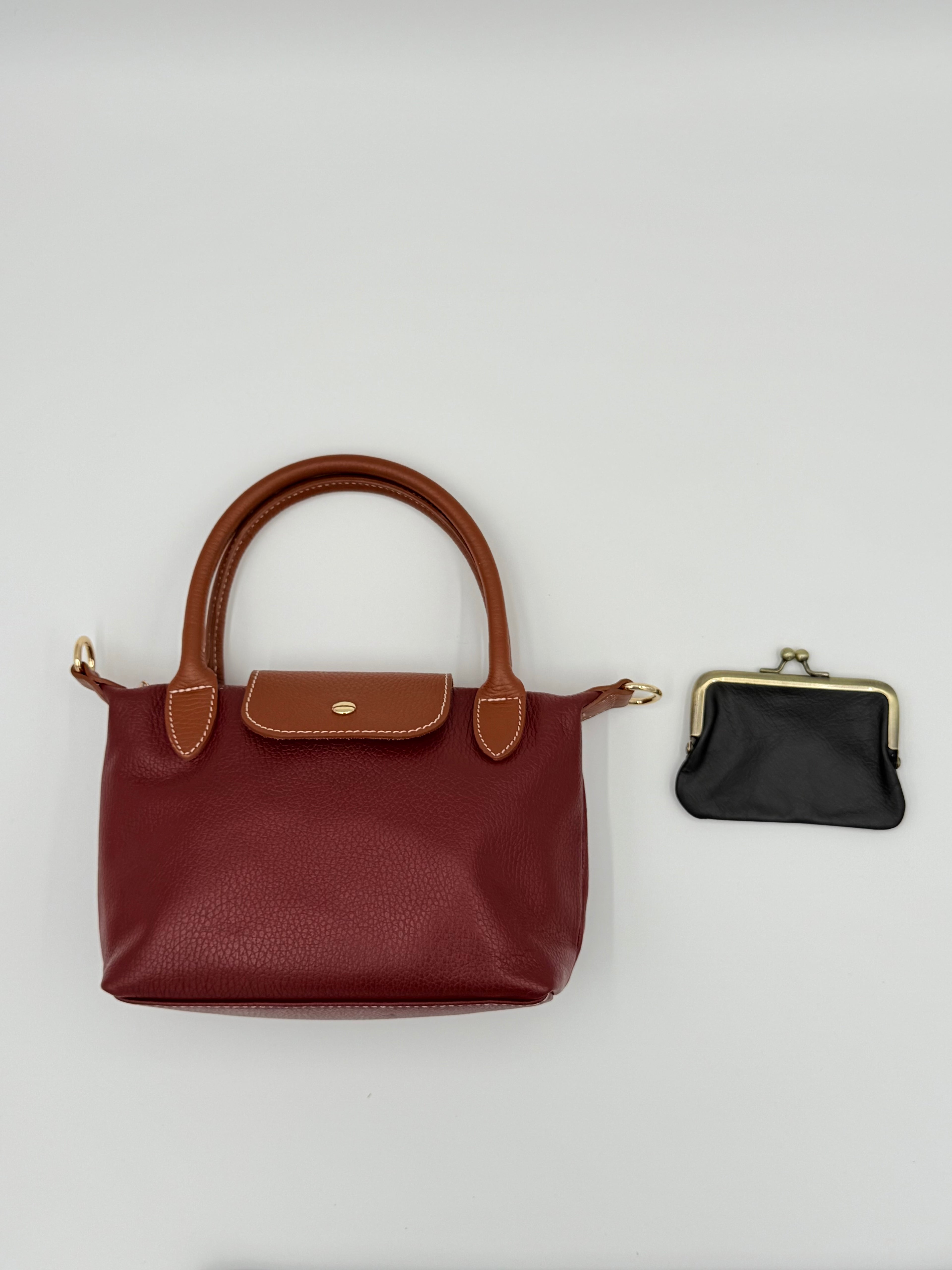 Milano handtas - Burgundy