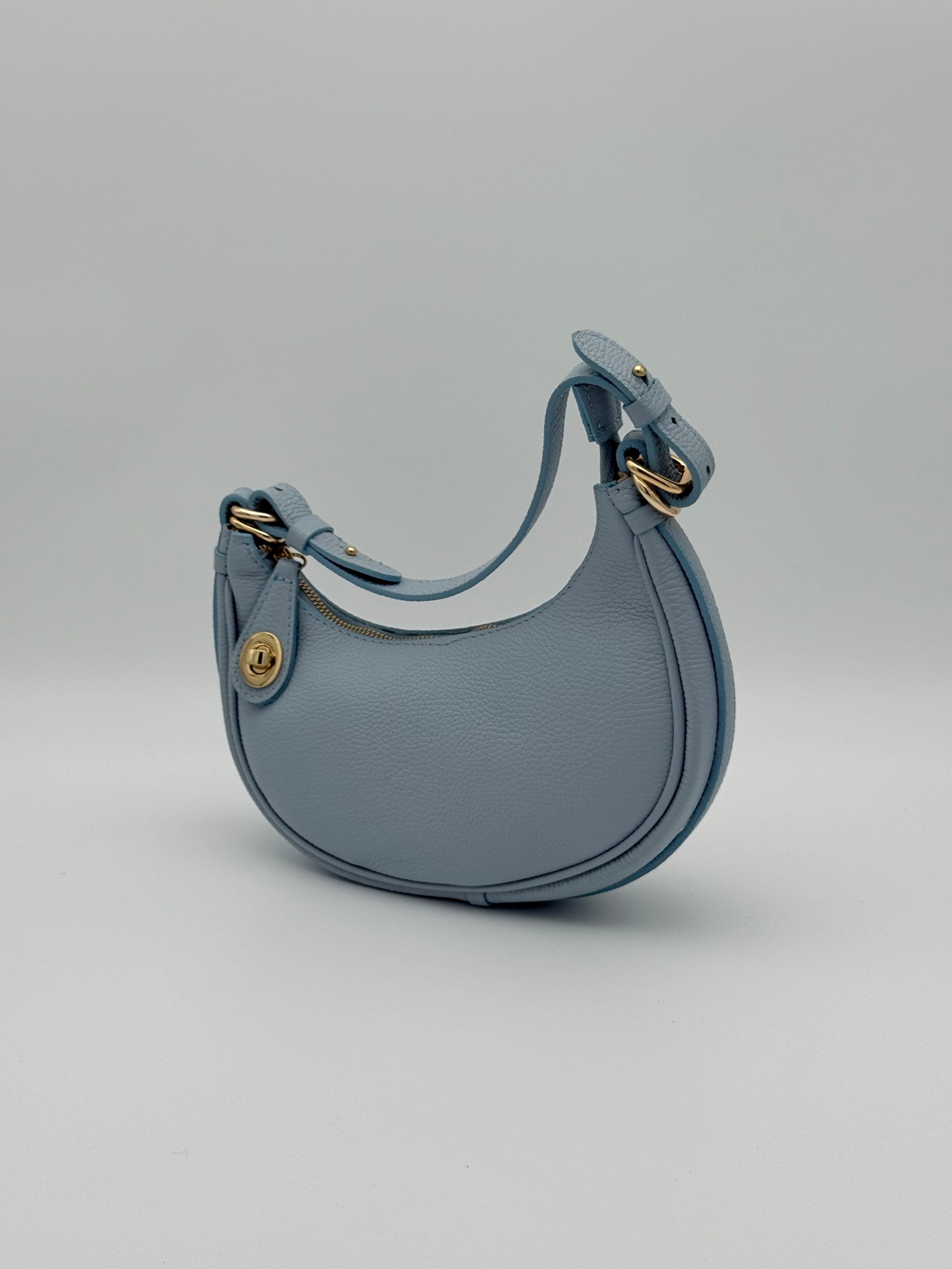 Siena schoudertas - Babyblauw