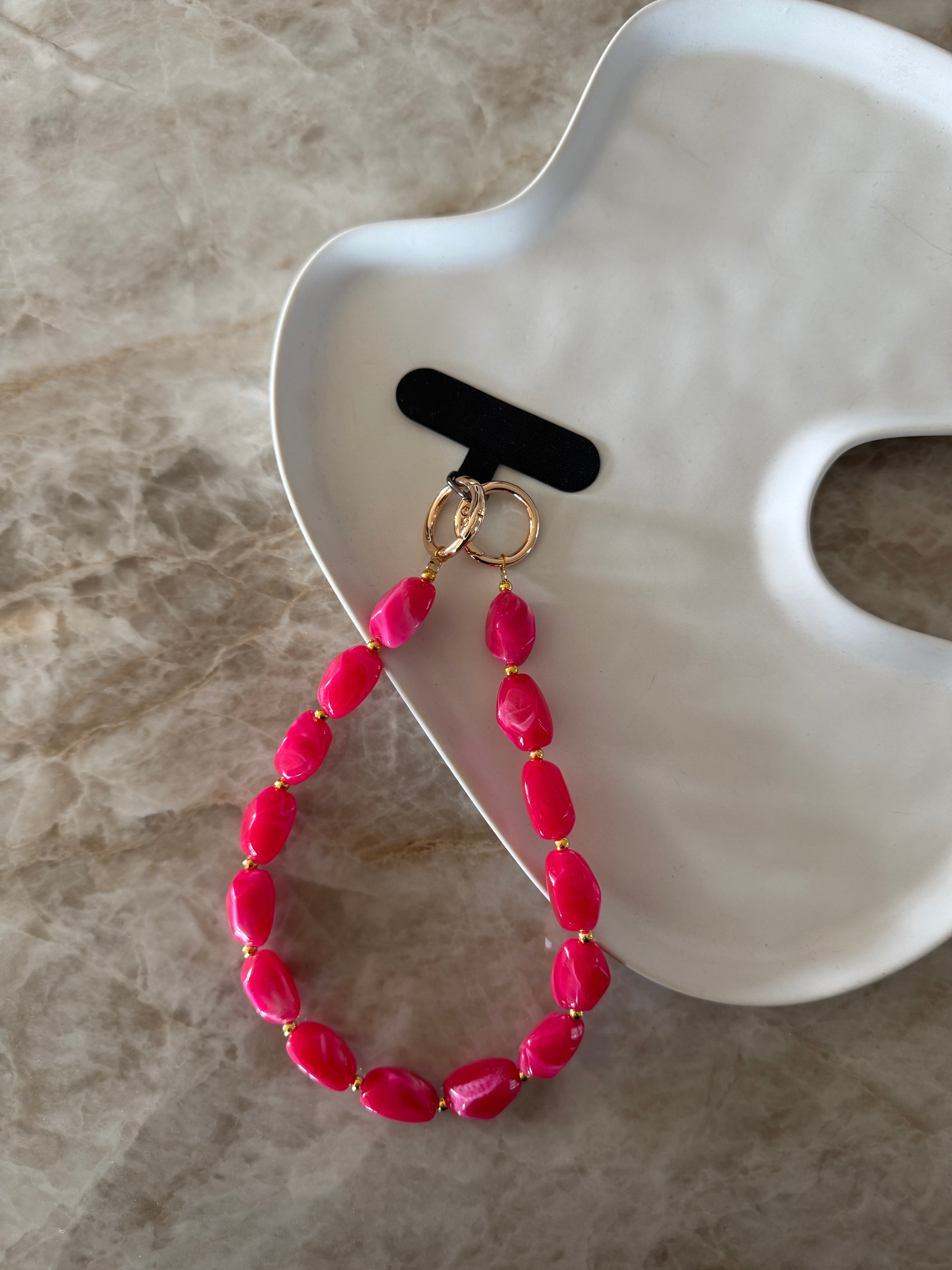 Phone Cord - Roze