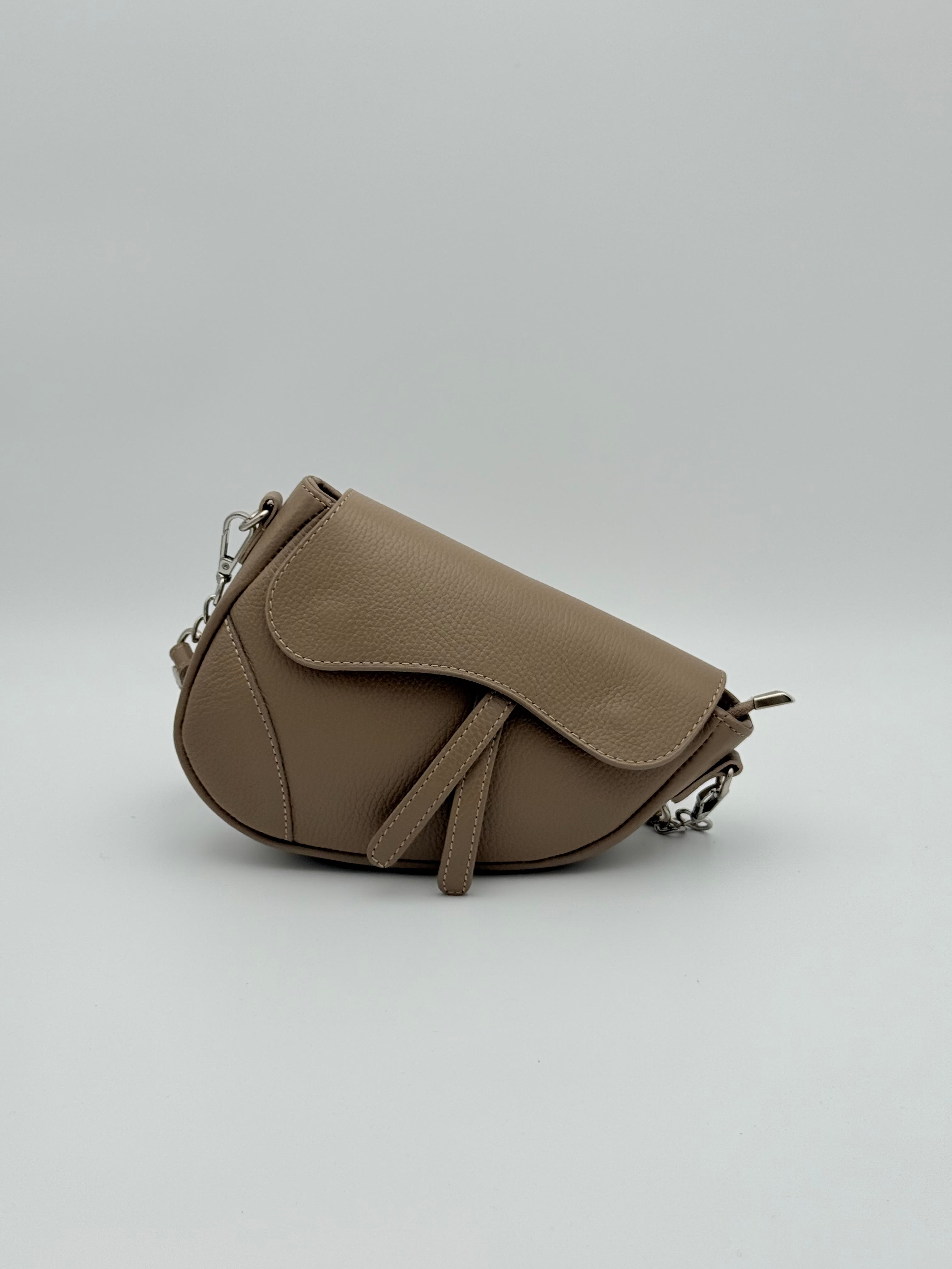 Verona schoudertas - Taupe