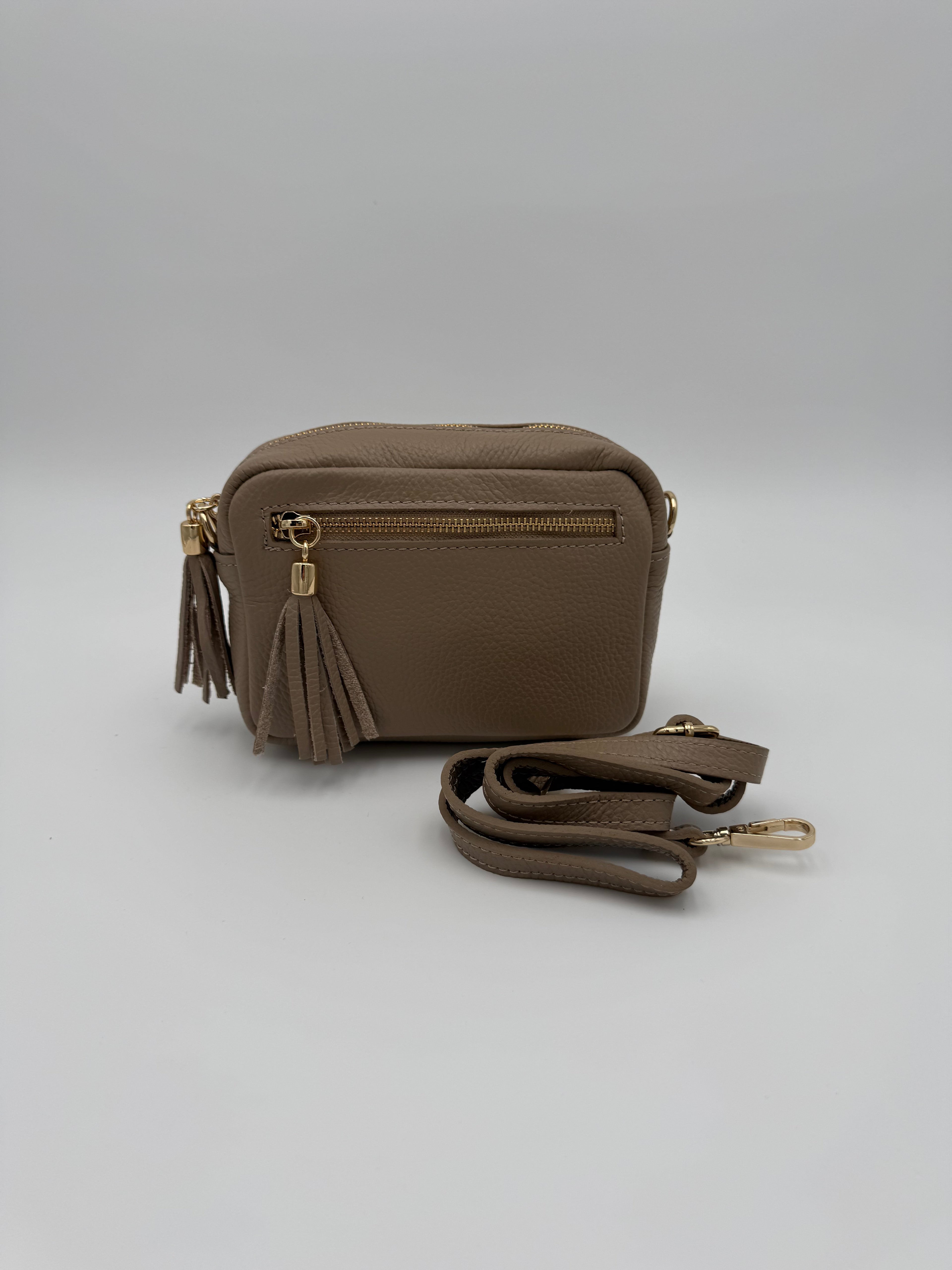Capri shoulder bag - Taupe